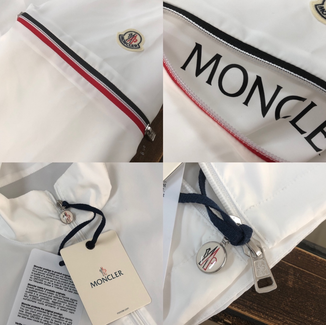 Moncler ruinette giubbotto Jacket White - Image 3