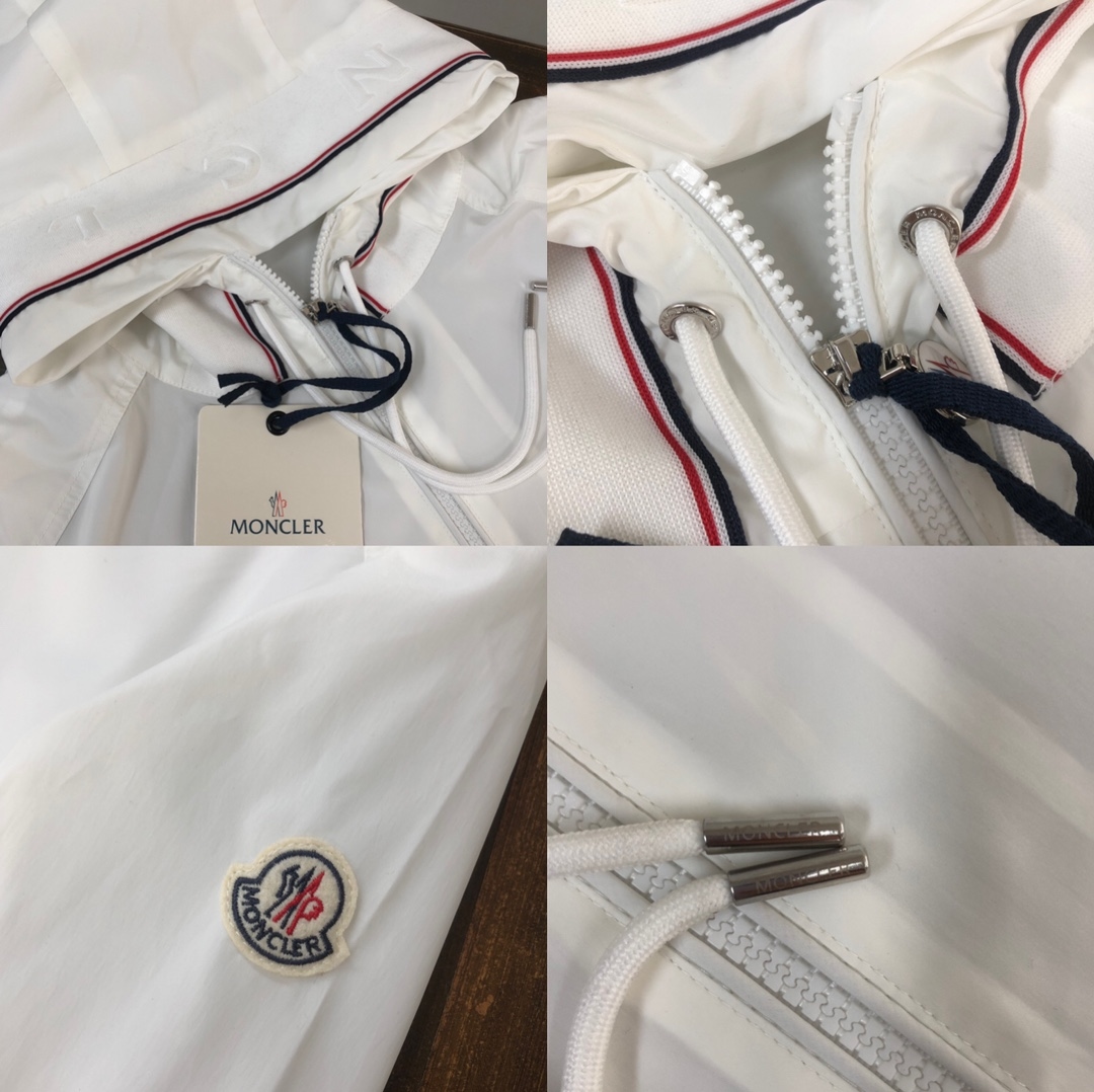 Moncler Mira Technical Jacket White - Image 3