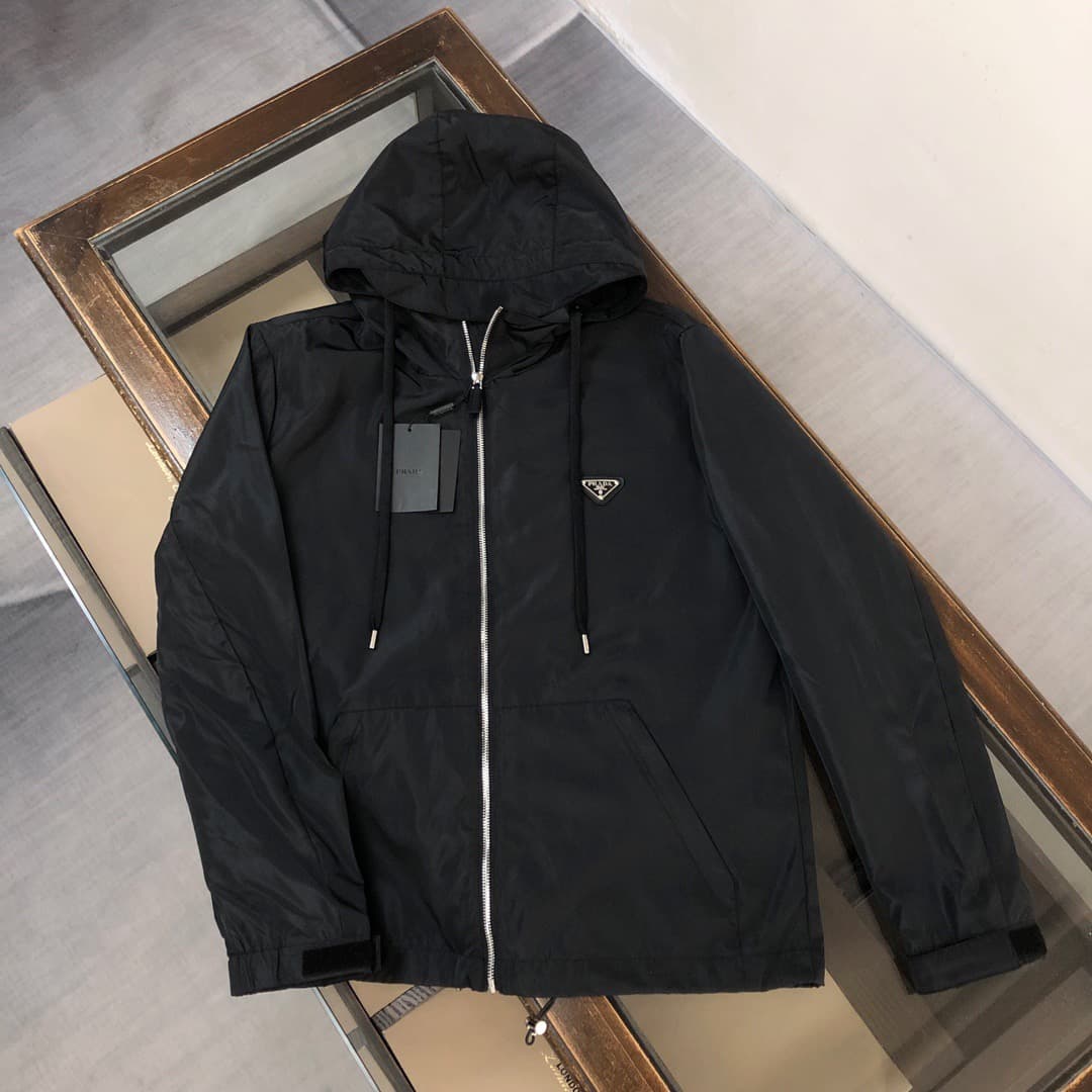 Prada Re-Nylon Core Jacket Black