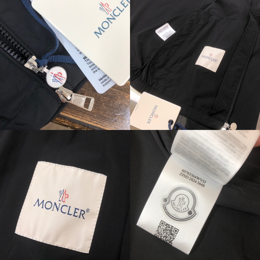 Moncler Mira Technical Jacket Black - Image 4