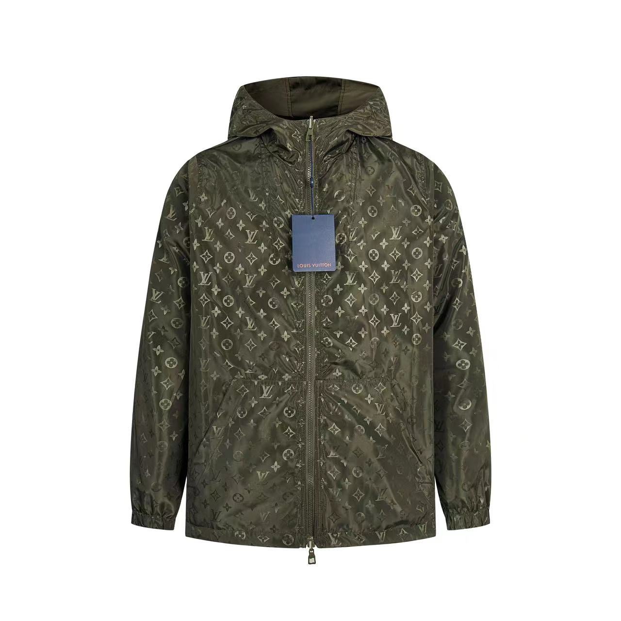 Louis Vuitton Reversible Monogram Jacket Khaki Green - Image 3