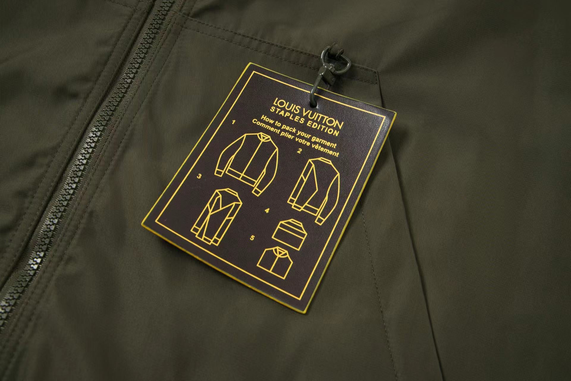 Louis Vuitton Reversible Monogram Jacket Khaki Green - Image 4