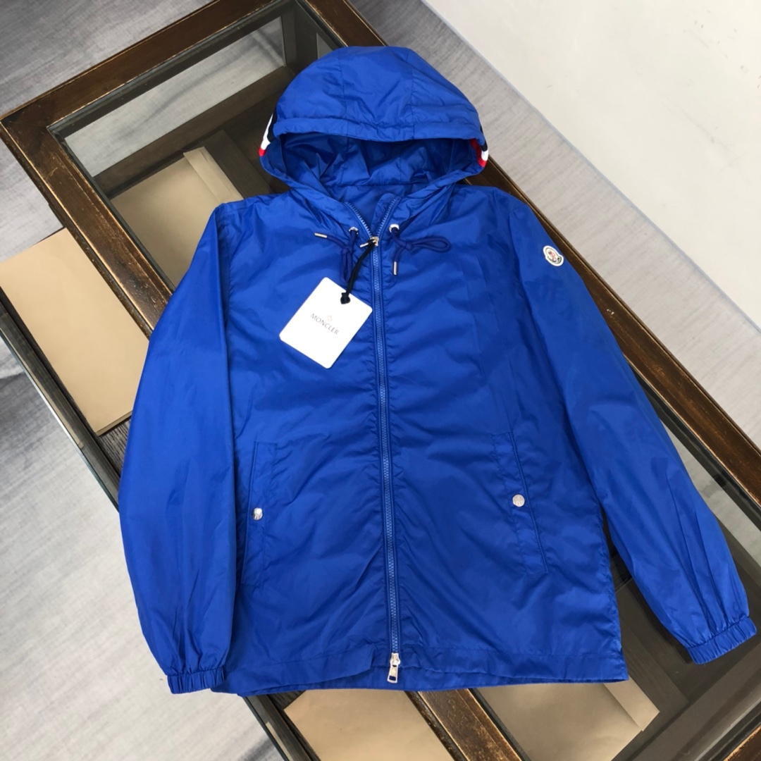 Moncler Grimpeurs Hooded Jacket Sky Blue
