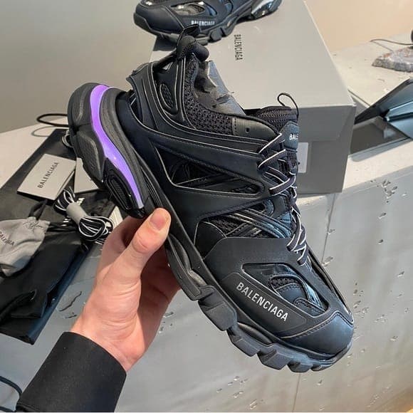 Balenciaga Track Trainer Black Led
