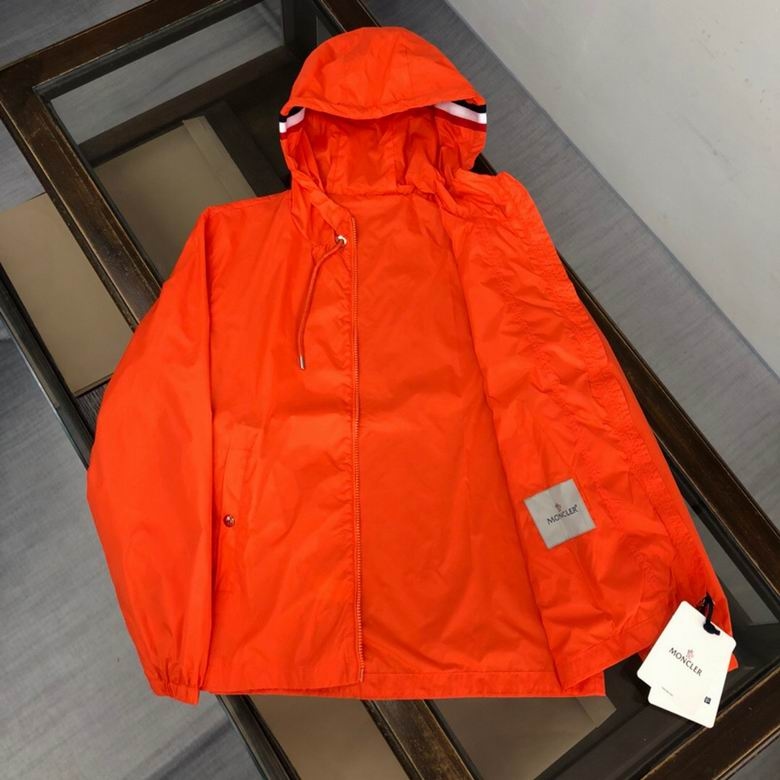 Moncler Grimpeurs Hooded Jacket Orange - Image 2
