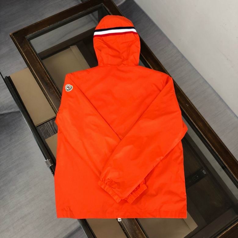Moncler Grimpeurs Hooded Jacket Orange - Image 3