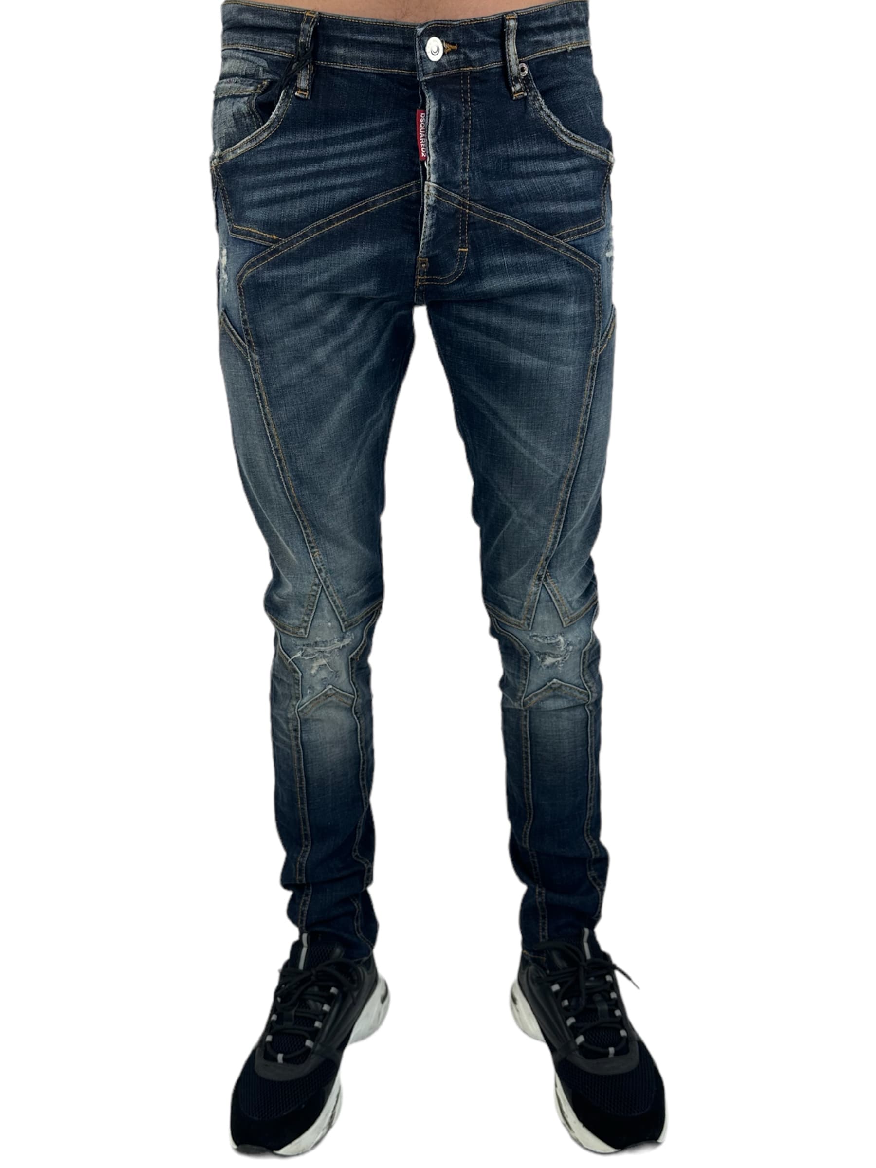 Dsq2 Jeans Craftsmatship Star Blue
