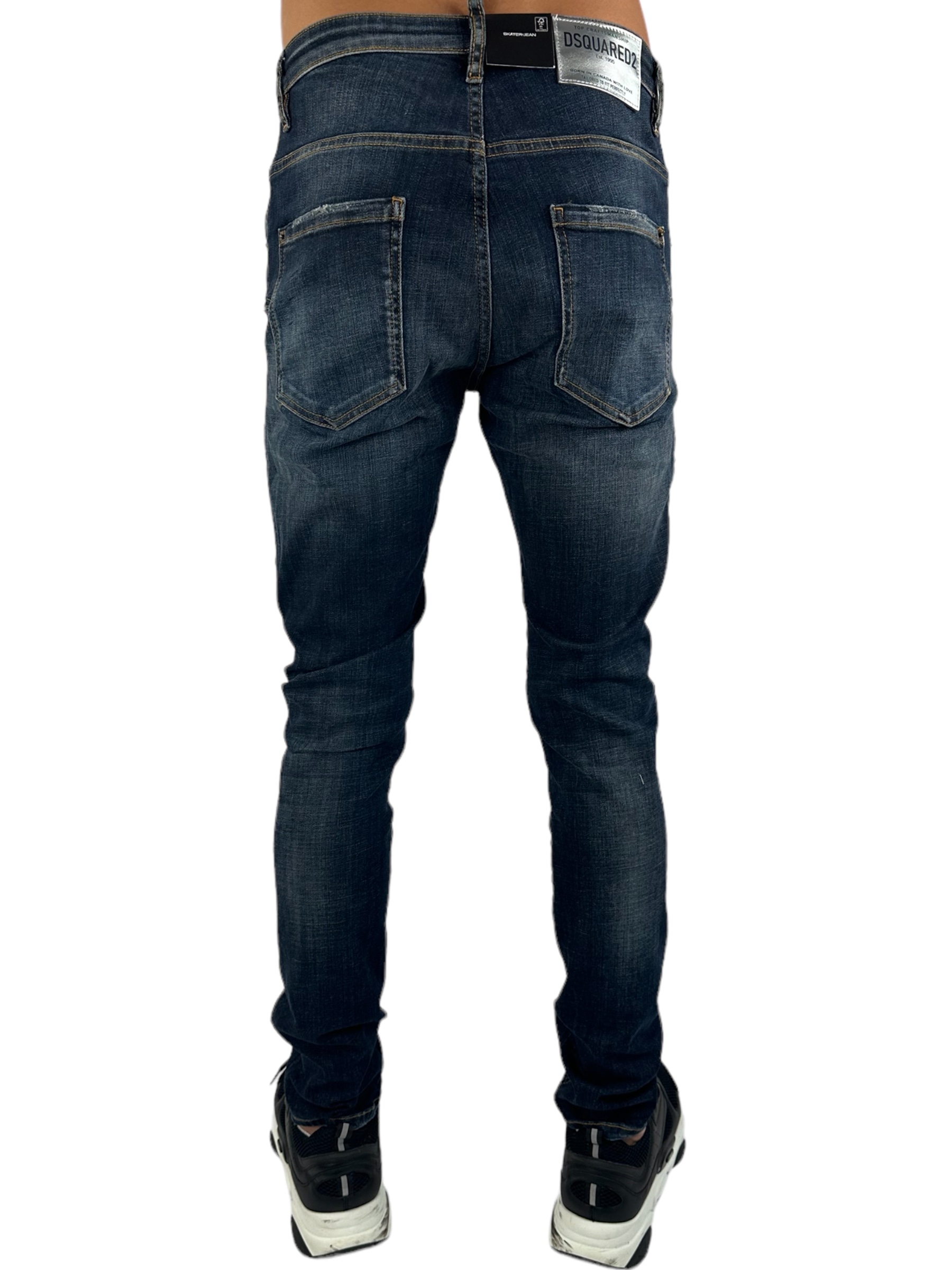 Dsq2 Jeans Craftsmatship Star Blue - Image 3