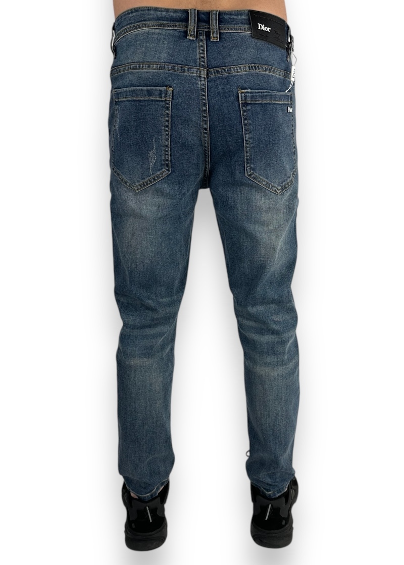 Dior Jeans Back Logo Blue - Image 3