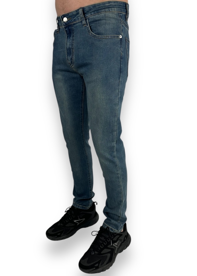 Loewe Jeans Back Logo Blue - Image 2