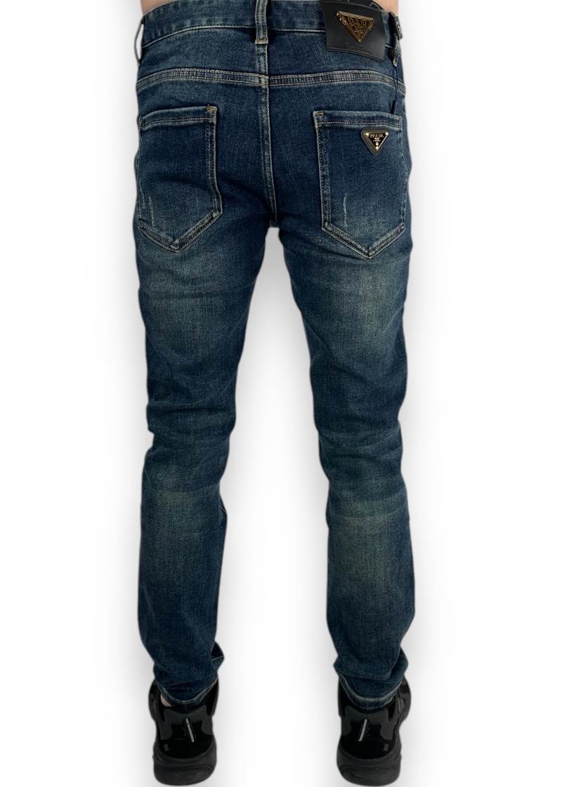 Prada Jeans Gold Edition Blue - Image 3