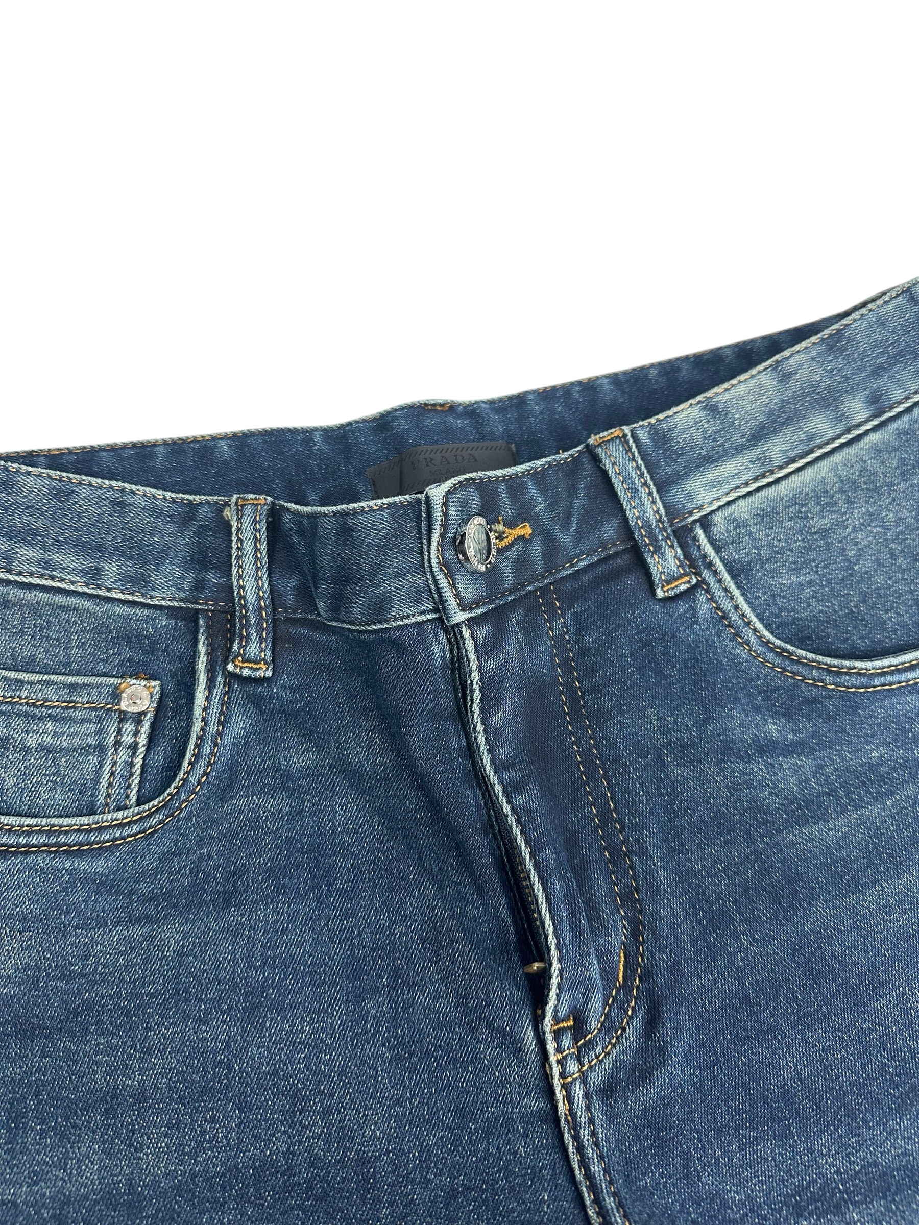 Prada Jeans Gold Edition Blue - Image 4