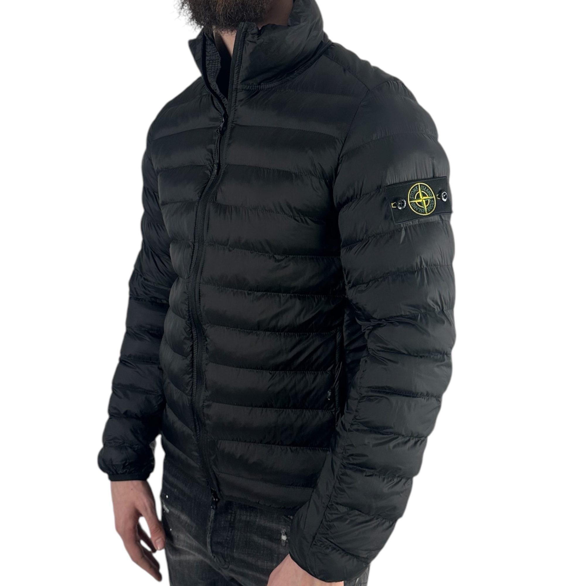 Stone Island Light Down-Jacket Black - Image 2