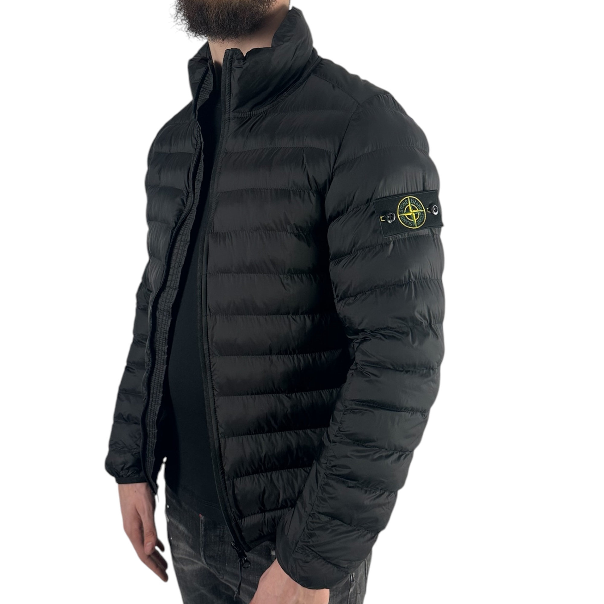 Stone Island Light Down-Jacket Black - Image 4