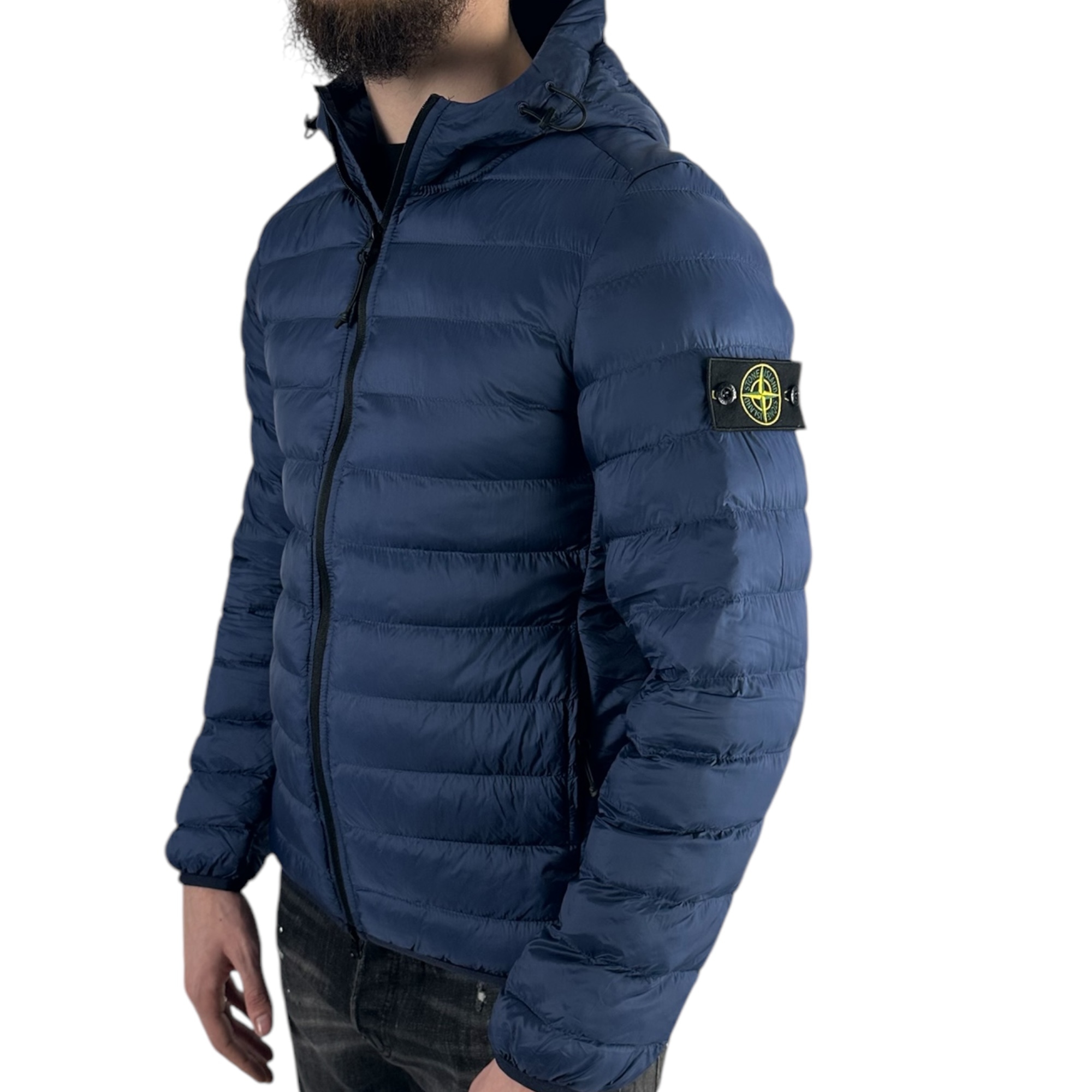 Stone Island Light Down-Jacket Blue - Image 2