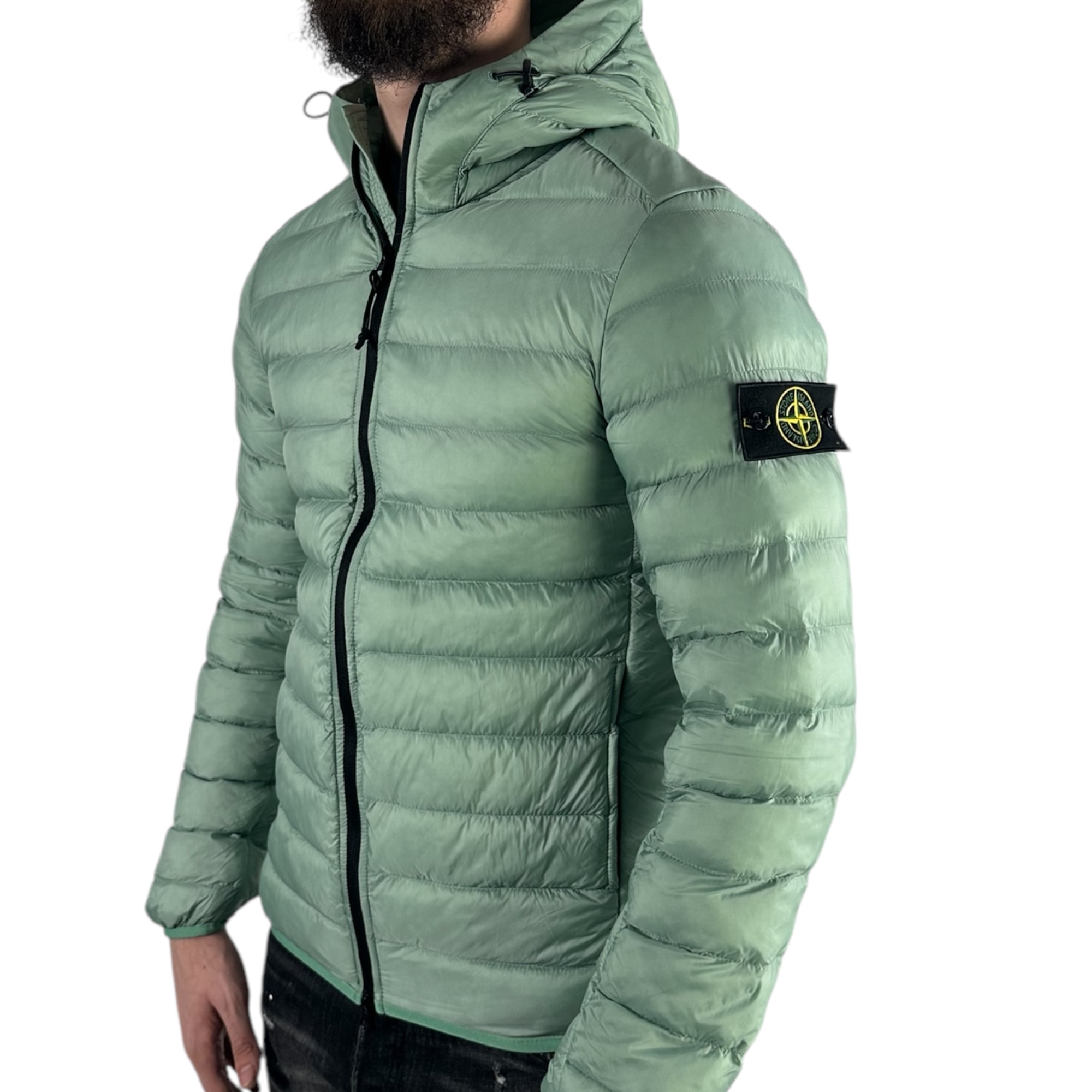 Stone Island Light Down-Jacket Mint - Image 2