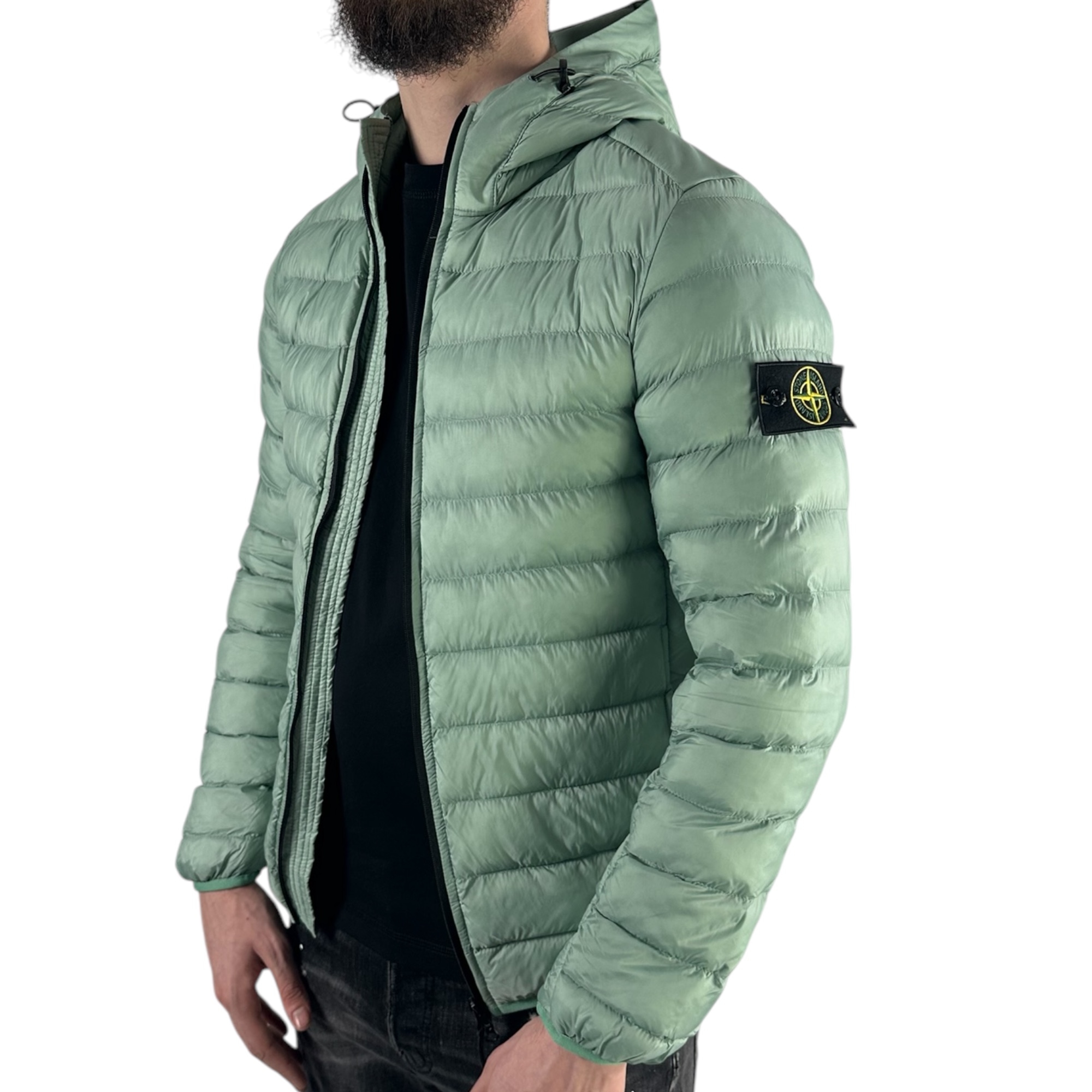 Stone Island Light Down-Jacket Mint - Image 4