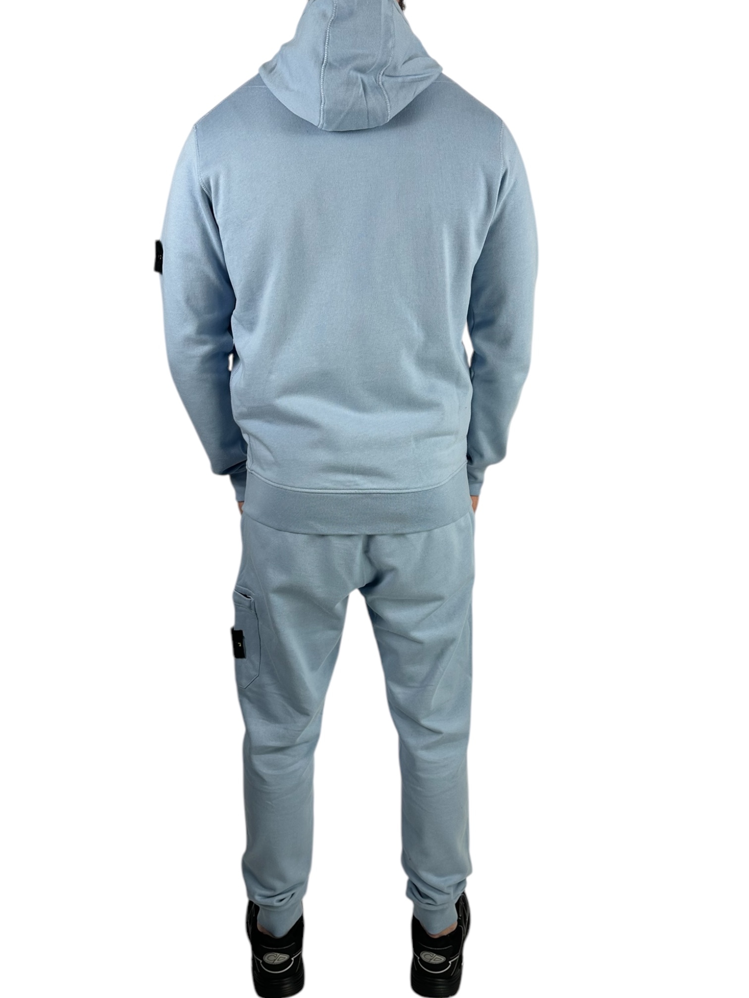 Stone Island Zipper Tracksuit Light Blue - Image 3