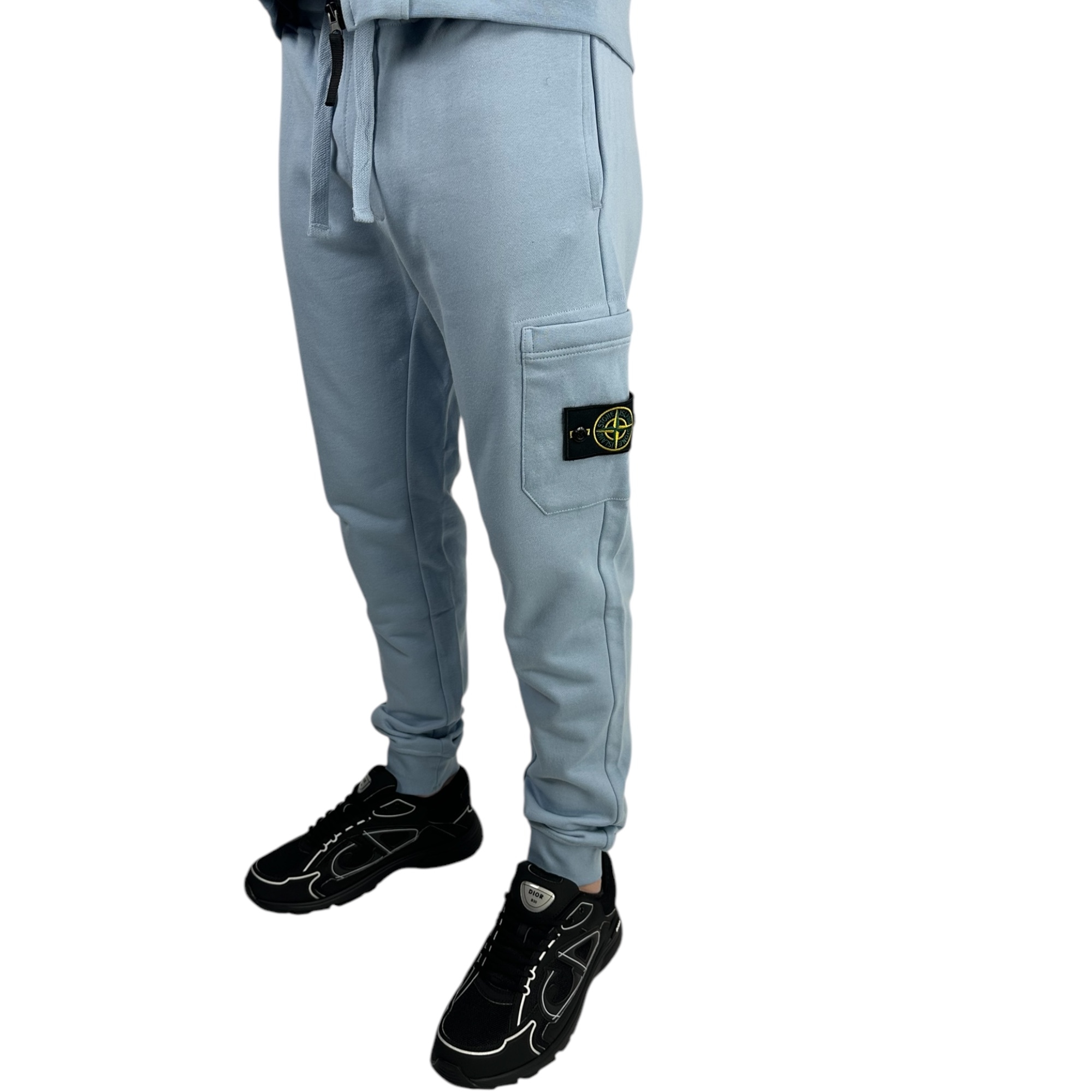 Stone Island Zipper Tracksuit Light Blue - Image 5