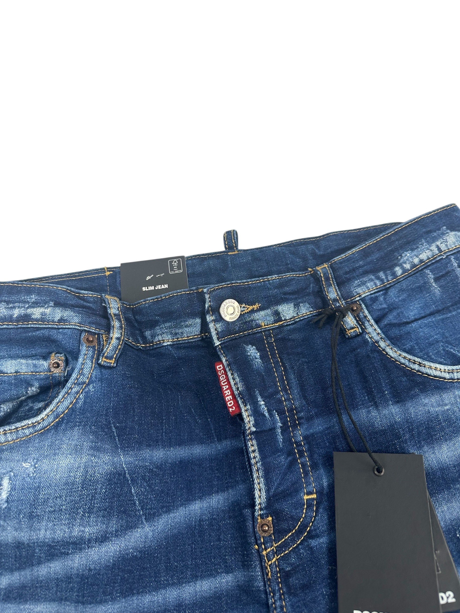 Dsq2 Jeans The Original Blue - Image 4