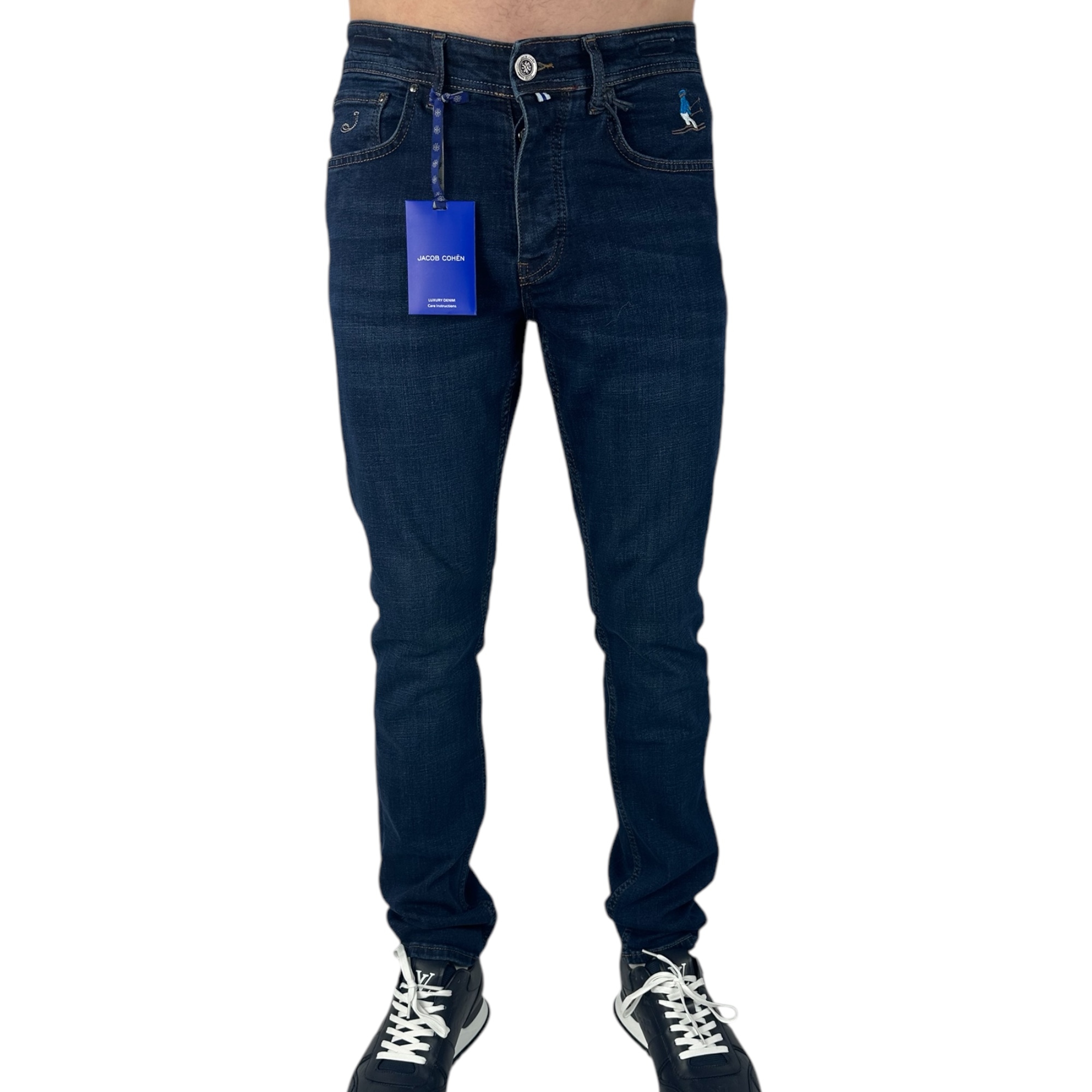 Jacob Cohën Jeans Ski Logo Blue