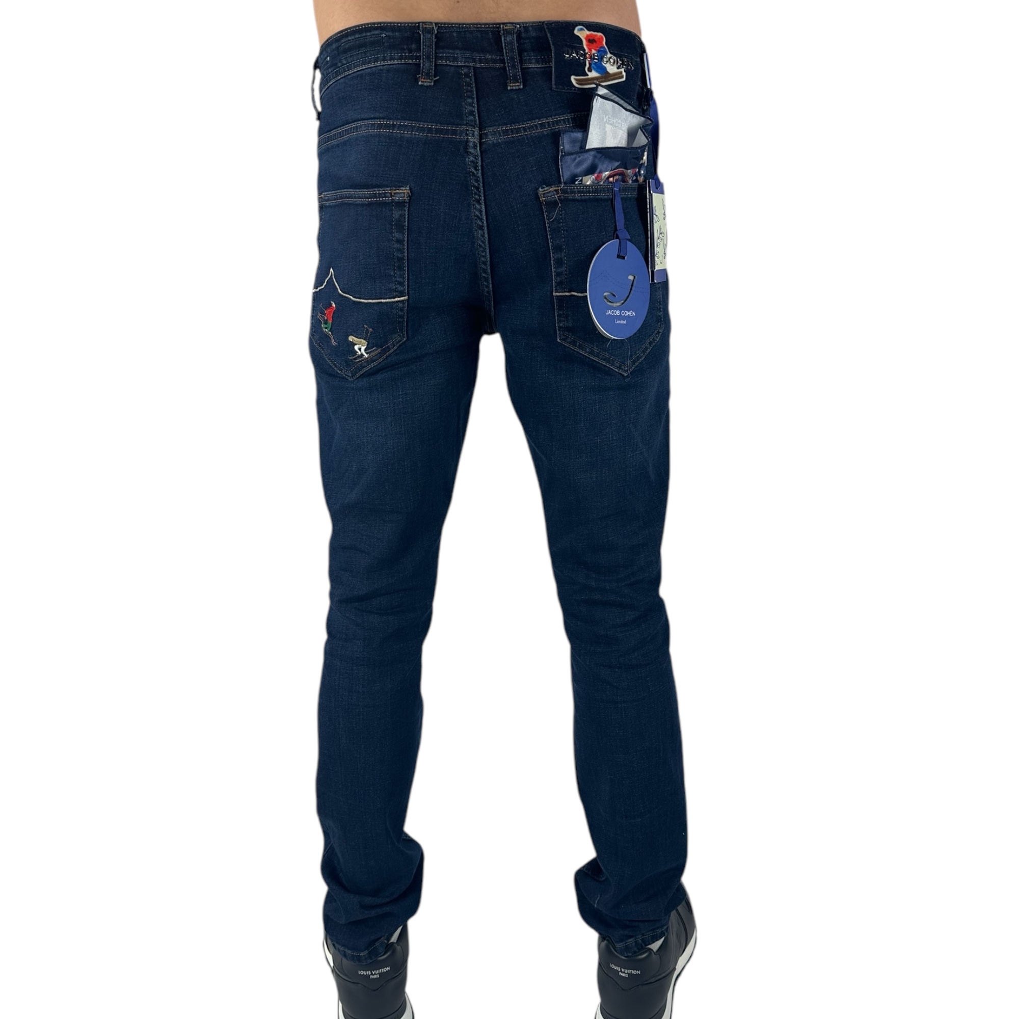 Jacob Cohën Jeans Ski Logo Blue - Image 3