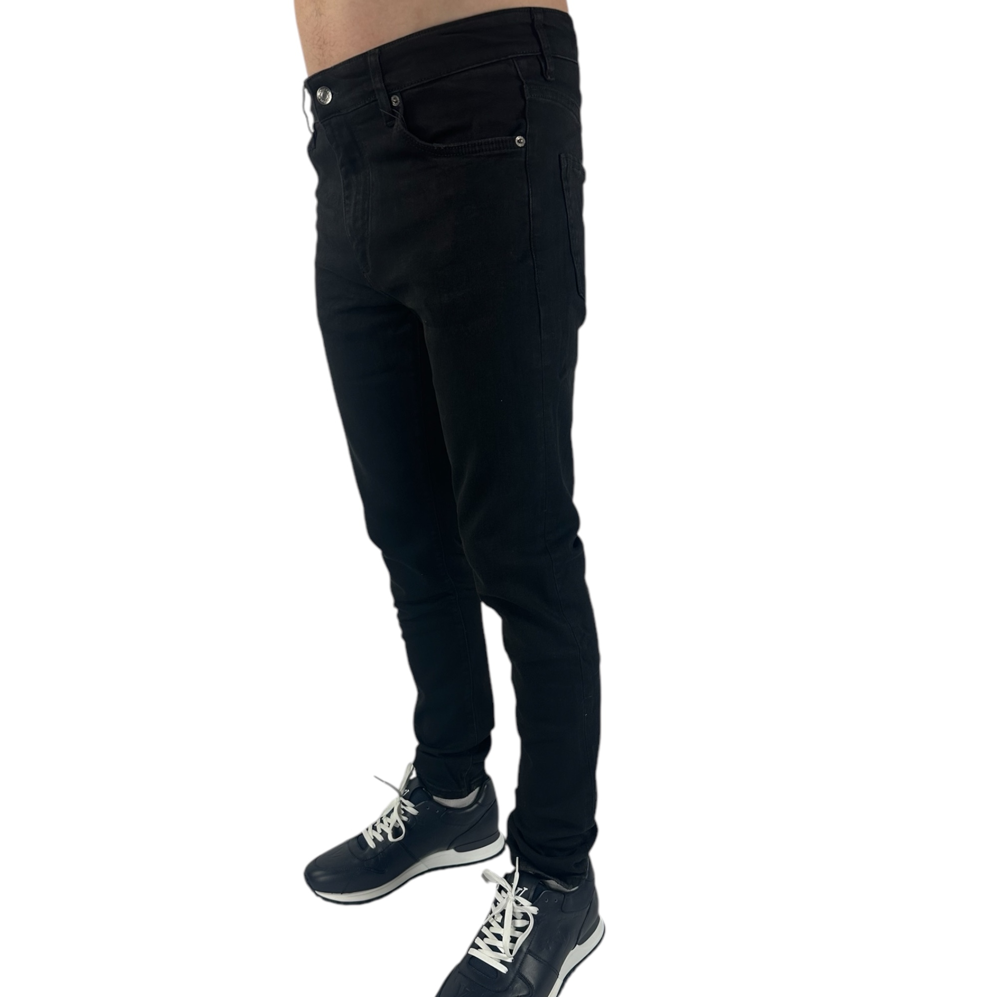 Dolce & Gabbana Jeans Plate Logo Black - Image 2