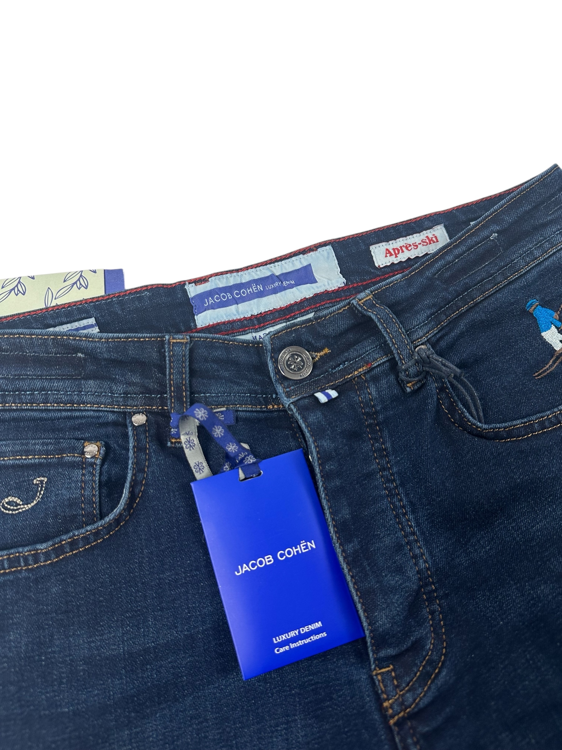 Jacob Cohën Jeans Ski Logo Blue - Image 4