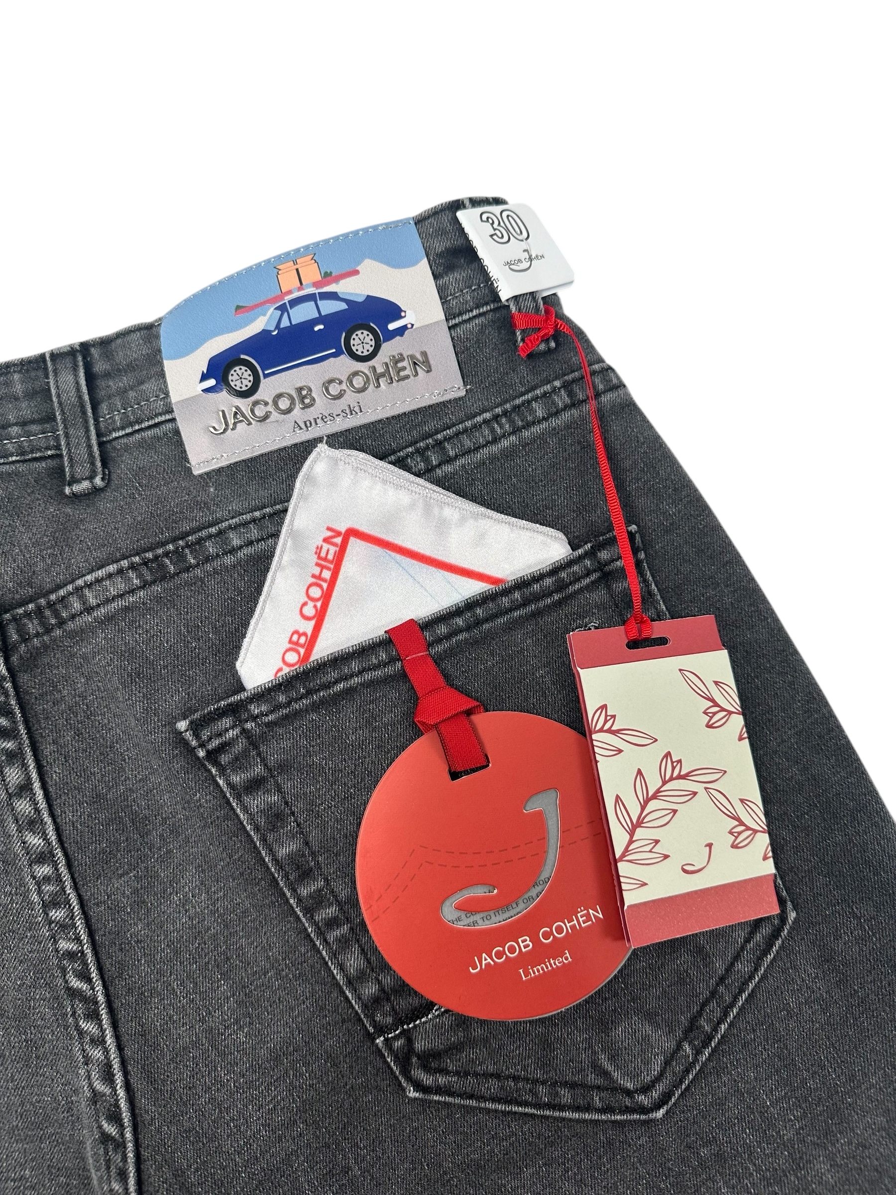 Jacob Cohën Jeans Car Logo Grey - Image 6