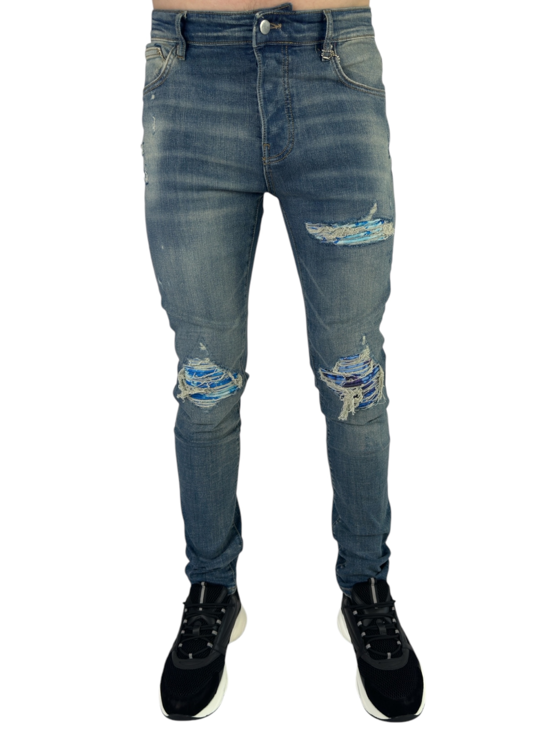 Amiri jeans Blue Patch Blue