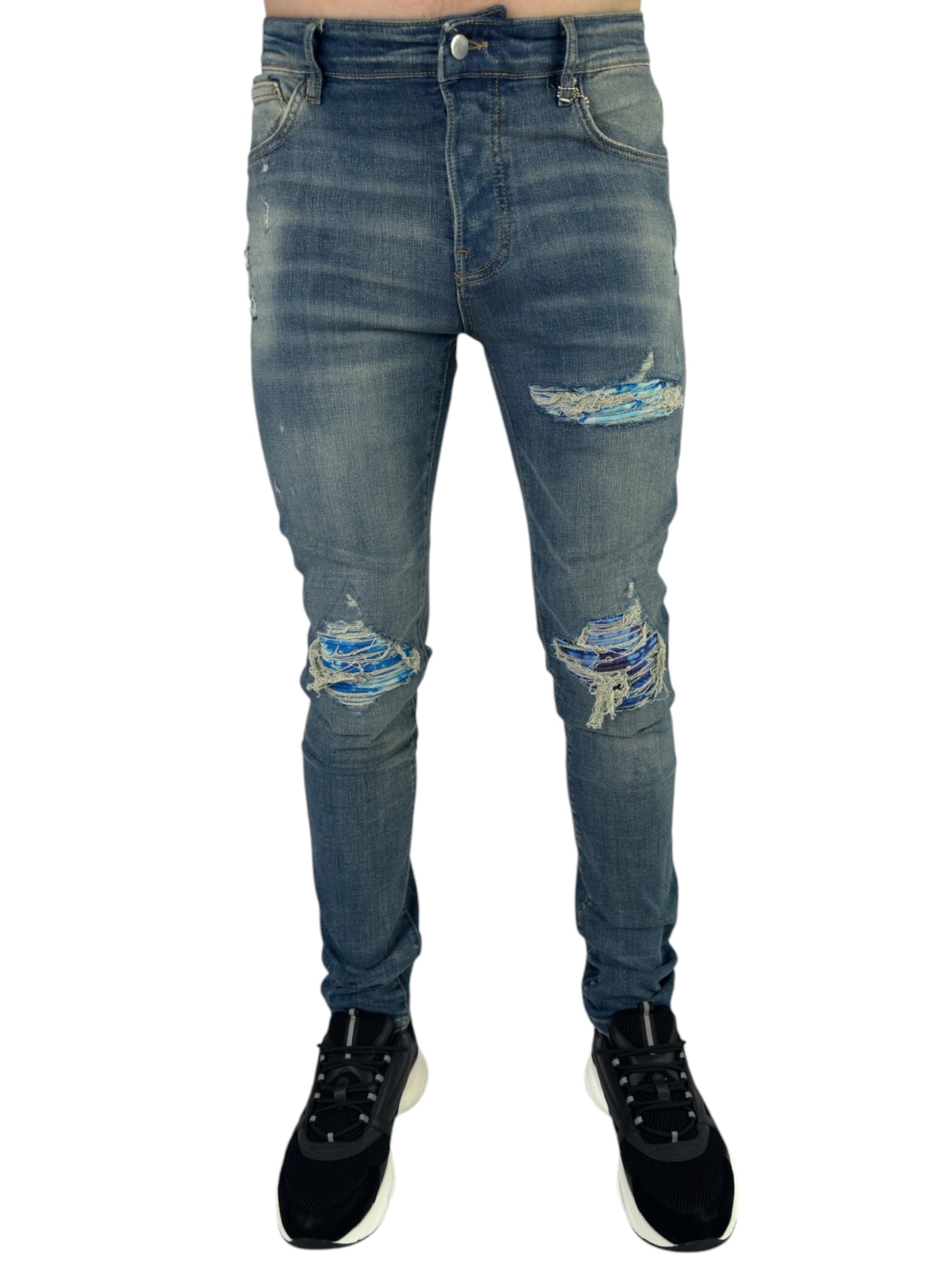 Amiri jeans Blue Patch Blue