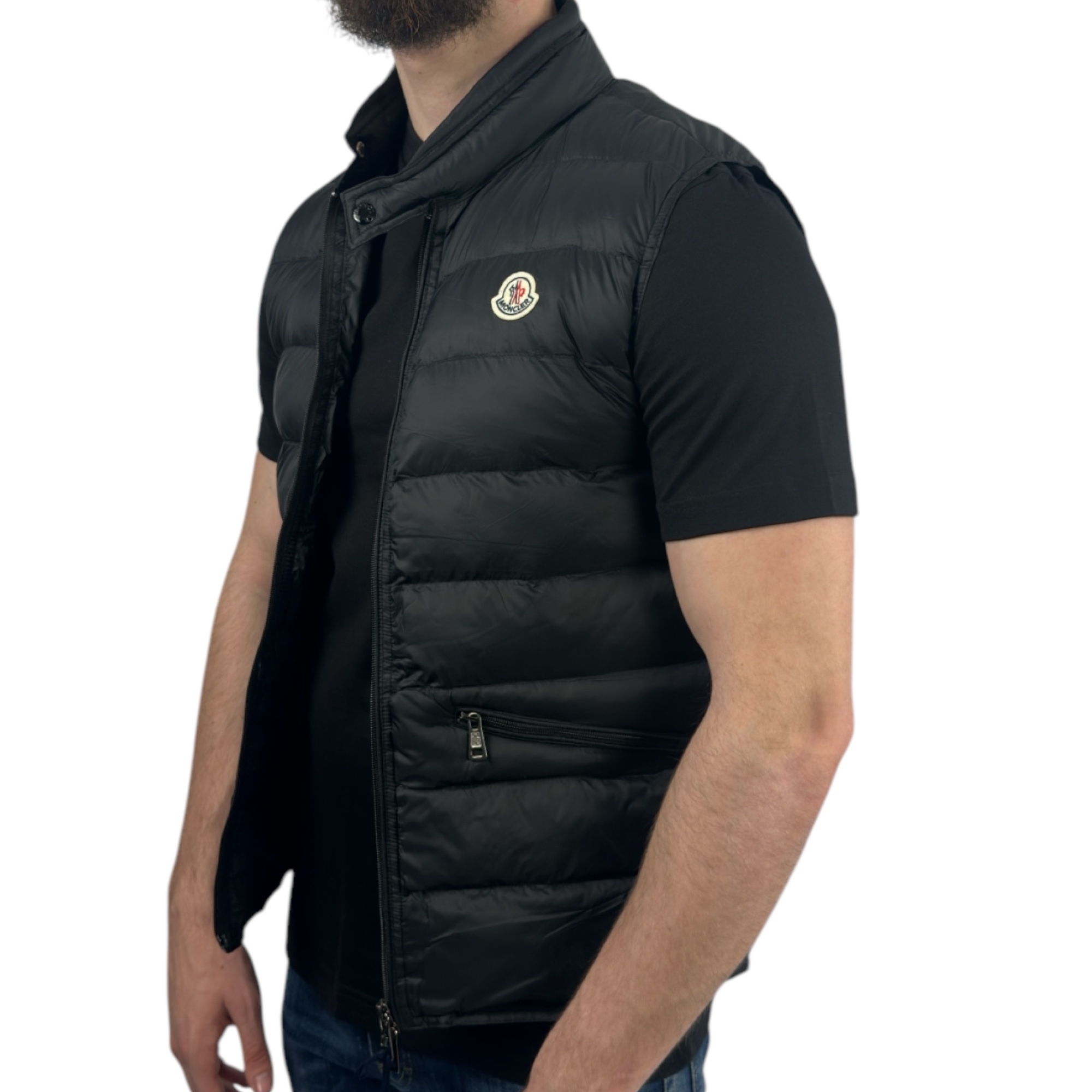 Moncler Bodywarmer Black - Image 3
