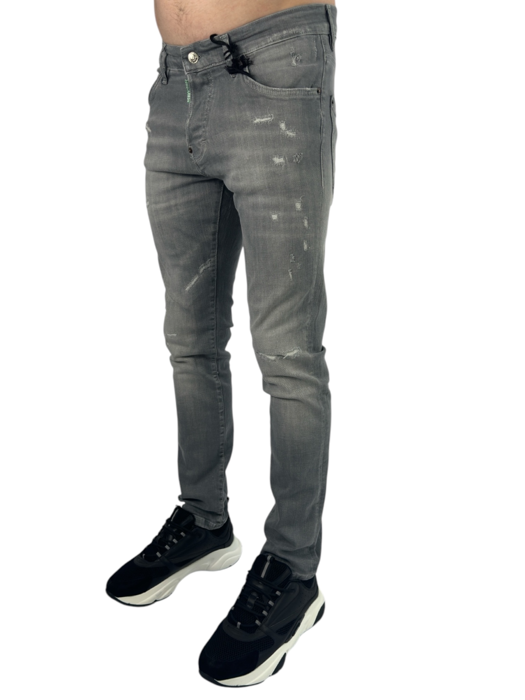 Dsq2 Jeans Green Edition Grey - Image 2