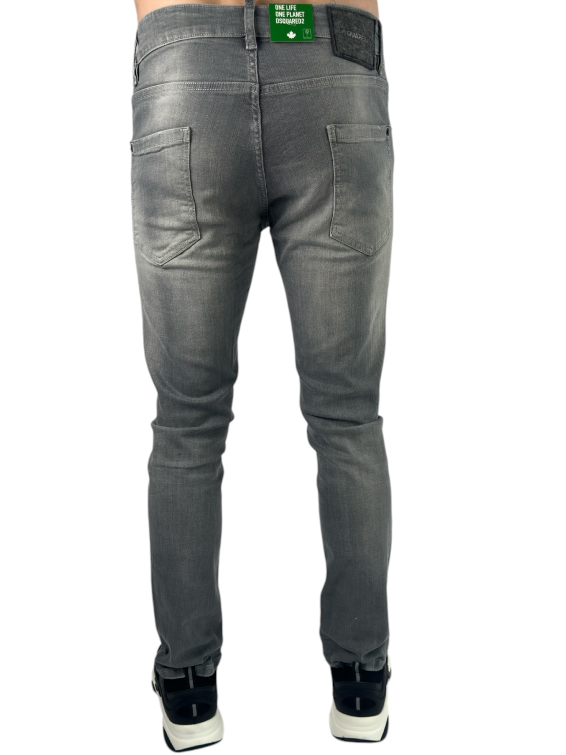 Dsq2 Jeans Green Edition Grey - Image 3