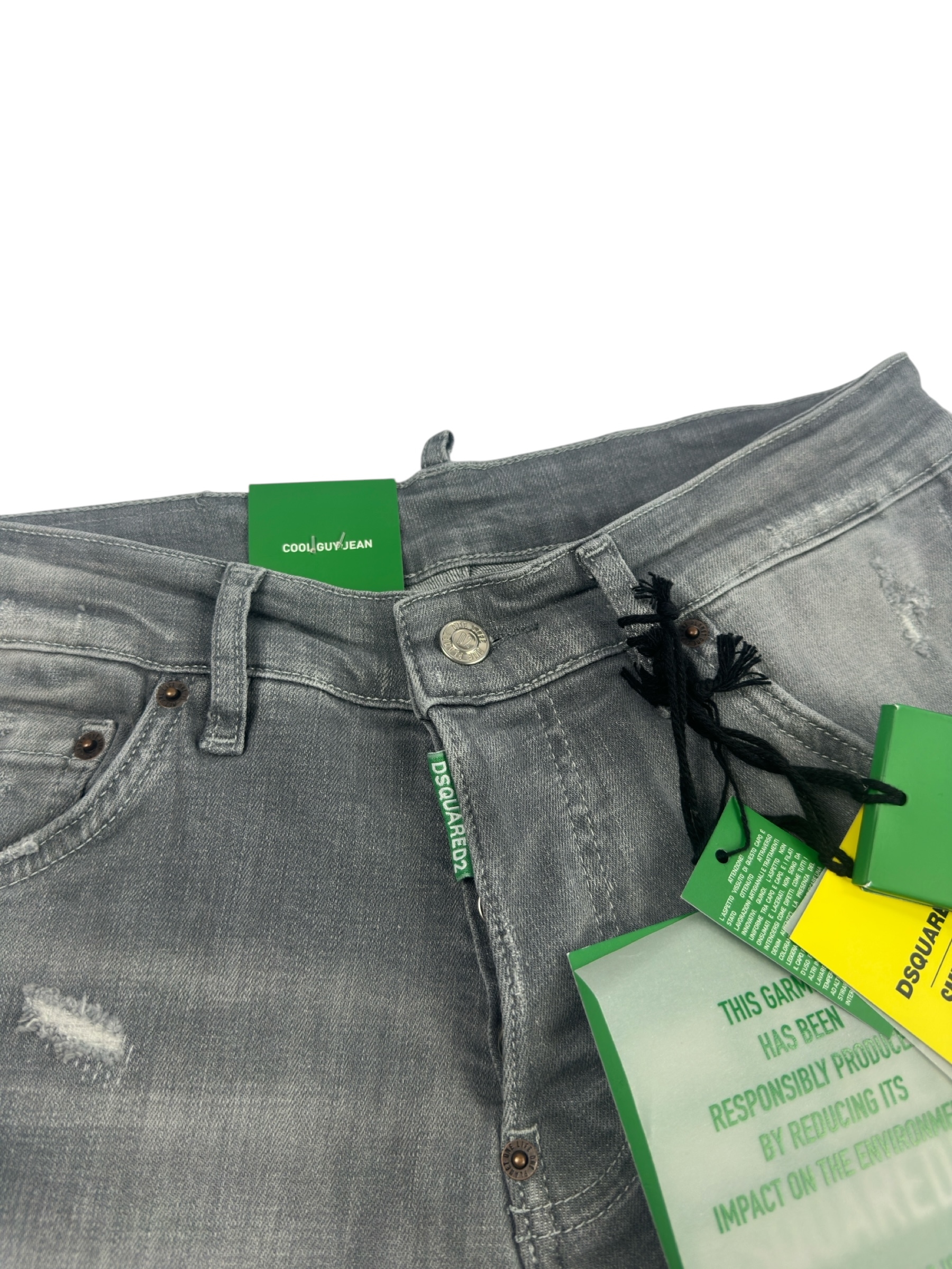 Dsq2 Jeans Green Edition Grey - Image 4