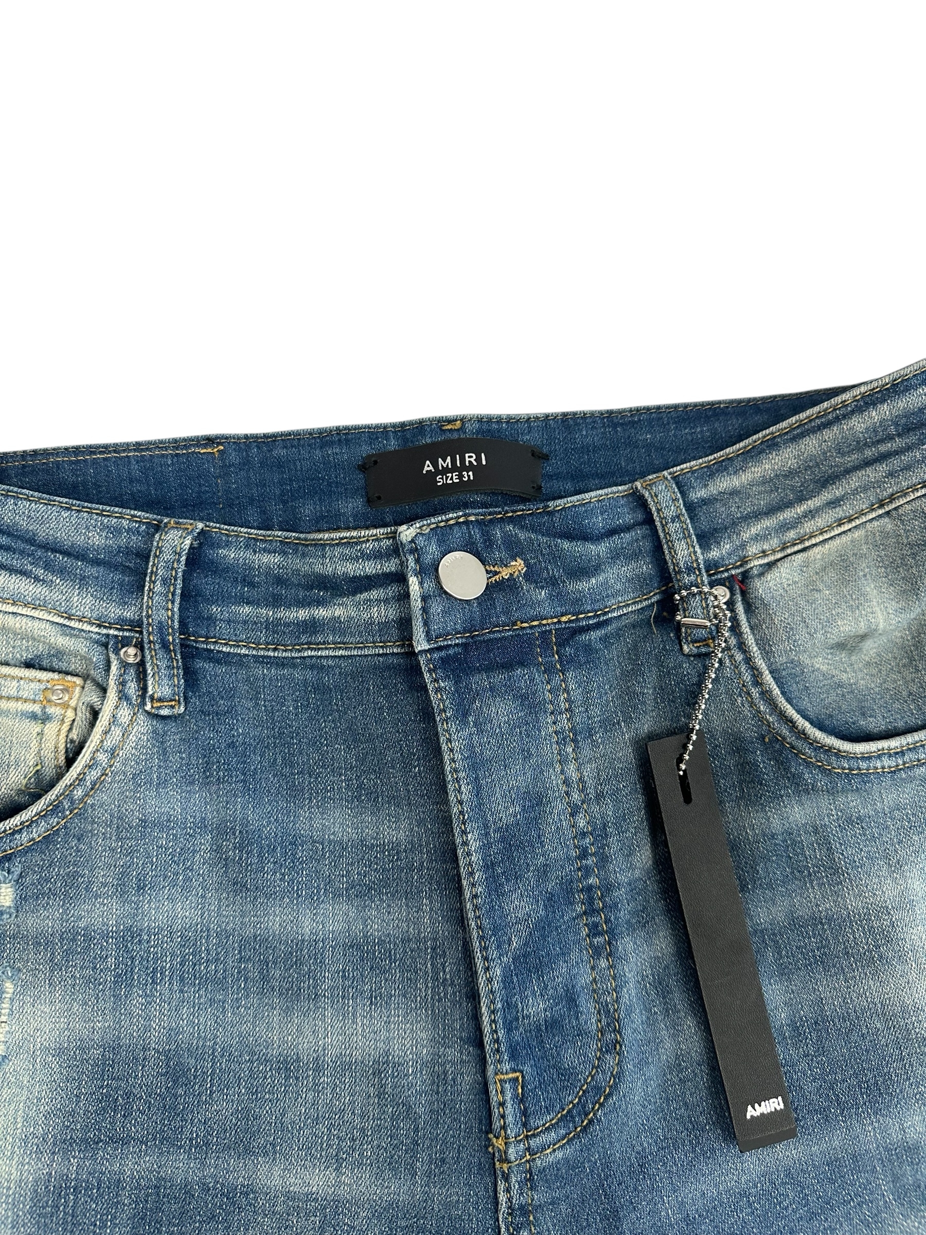 Amiri jeans Blue Patch Blue - Image 4