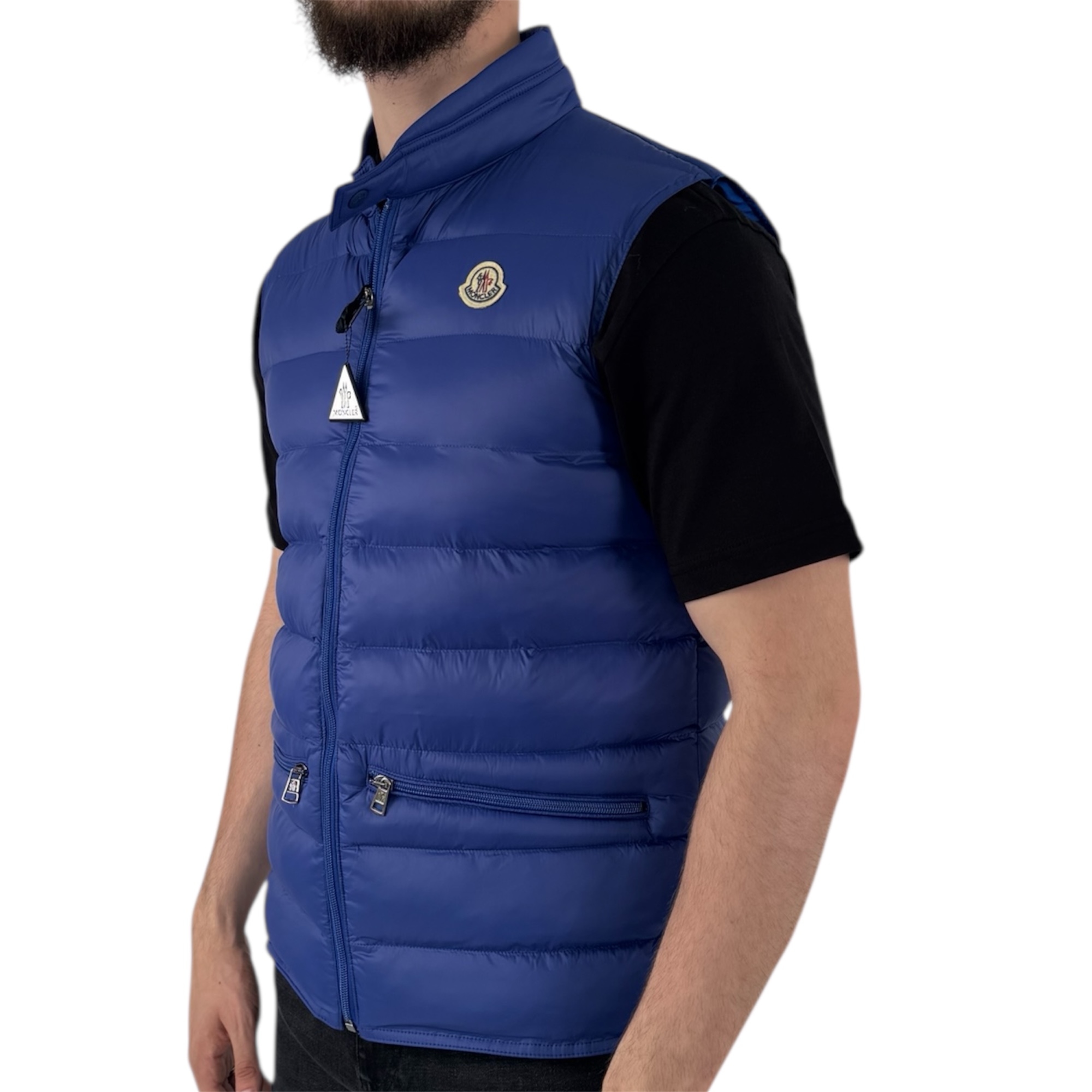 Moncler Bodywarmer Ocean Blue - Image 2