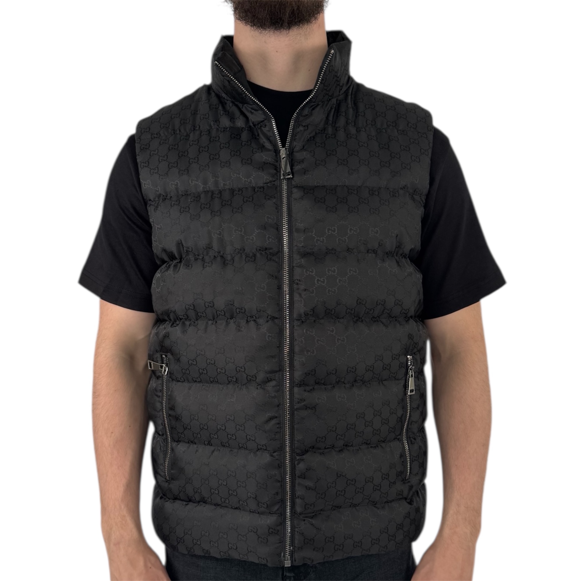 Gucci Monogram BodyWarmer Black