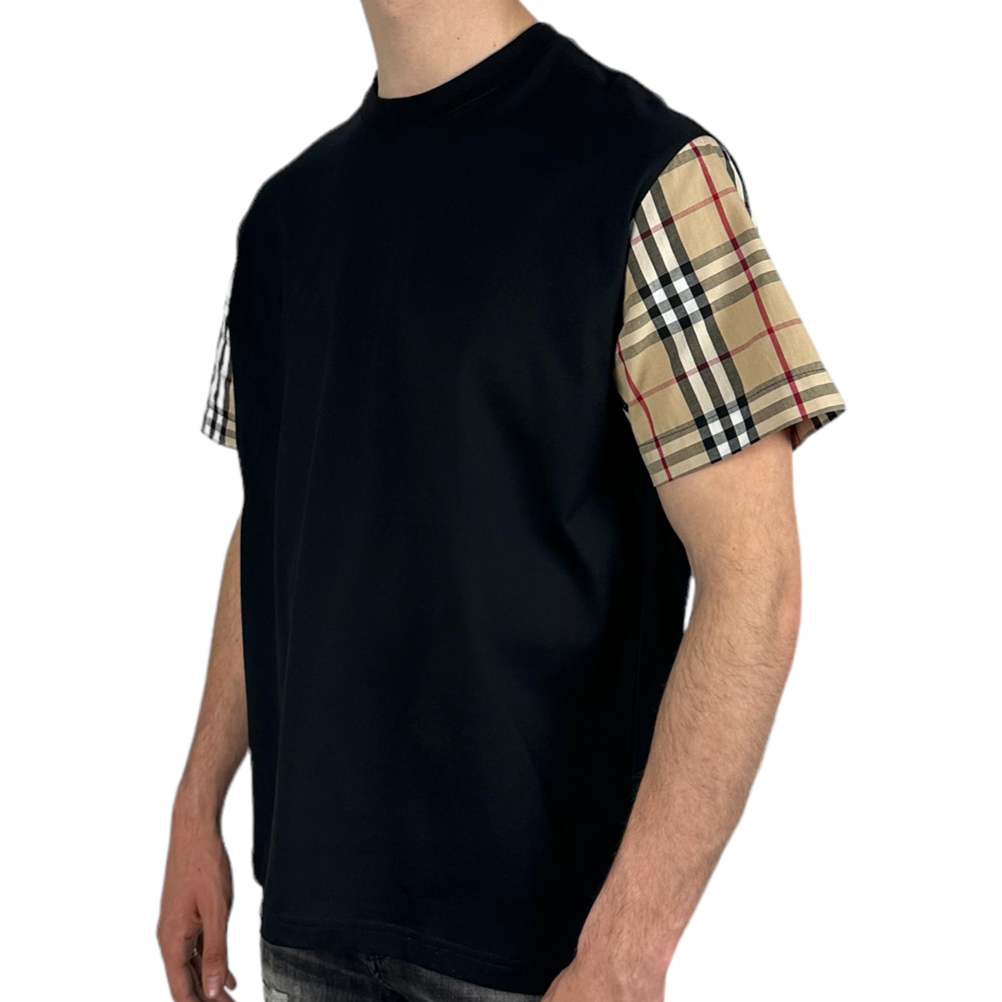 Burberry T-shirt Sleeve Black - Image 2