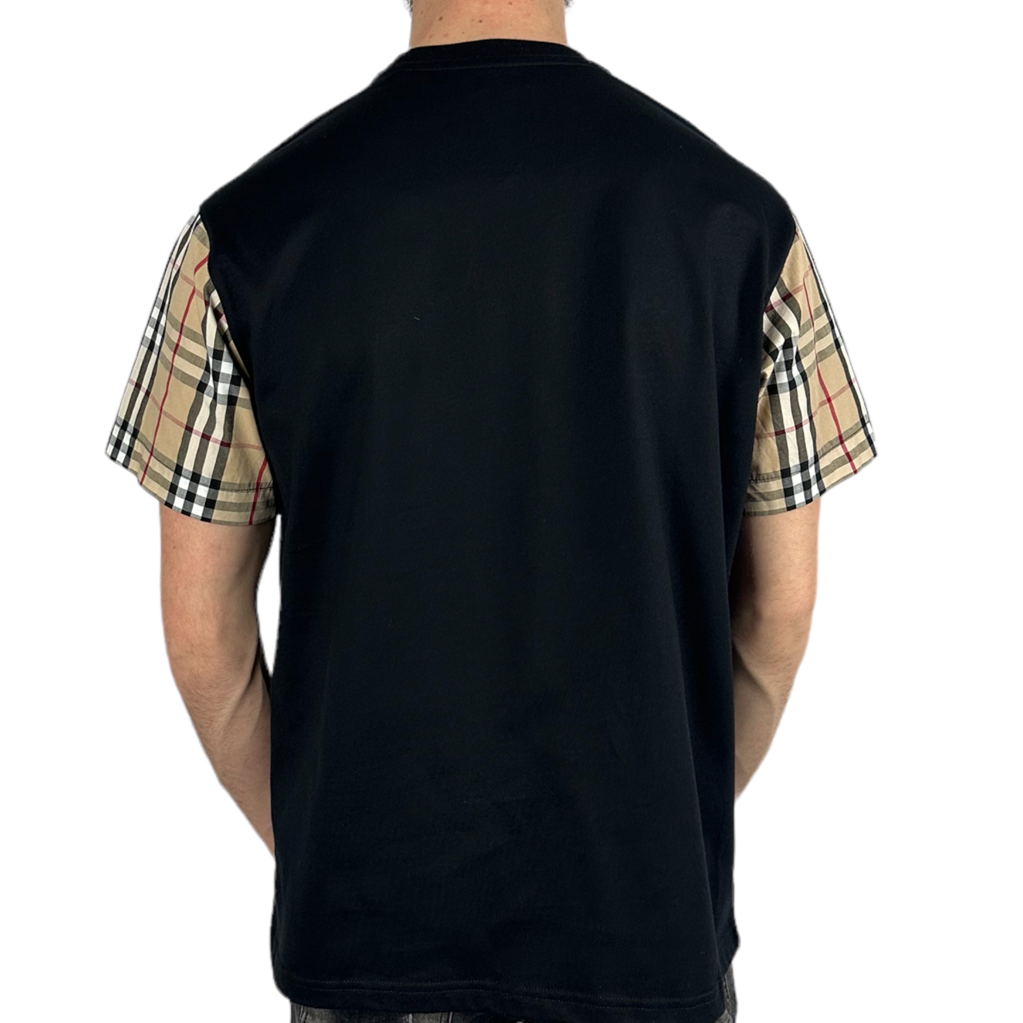Burberry T-shirt Sleeve Black - Image 3