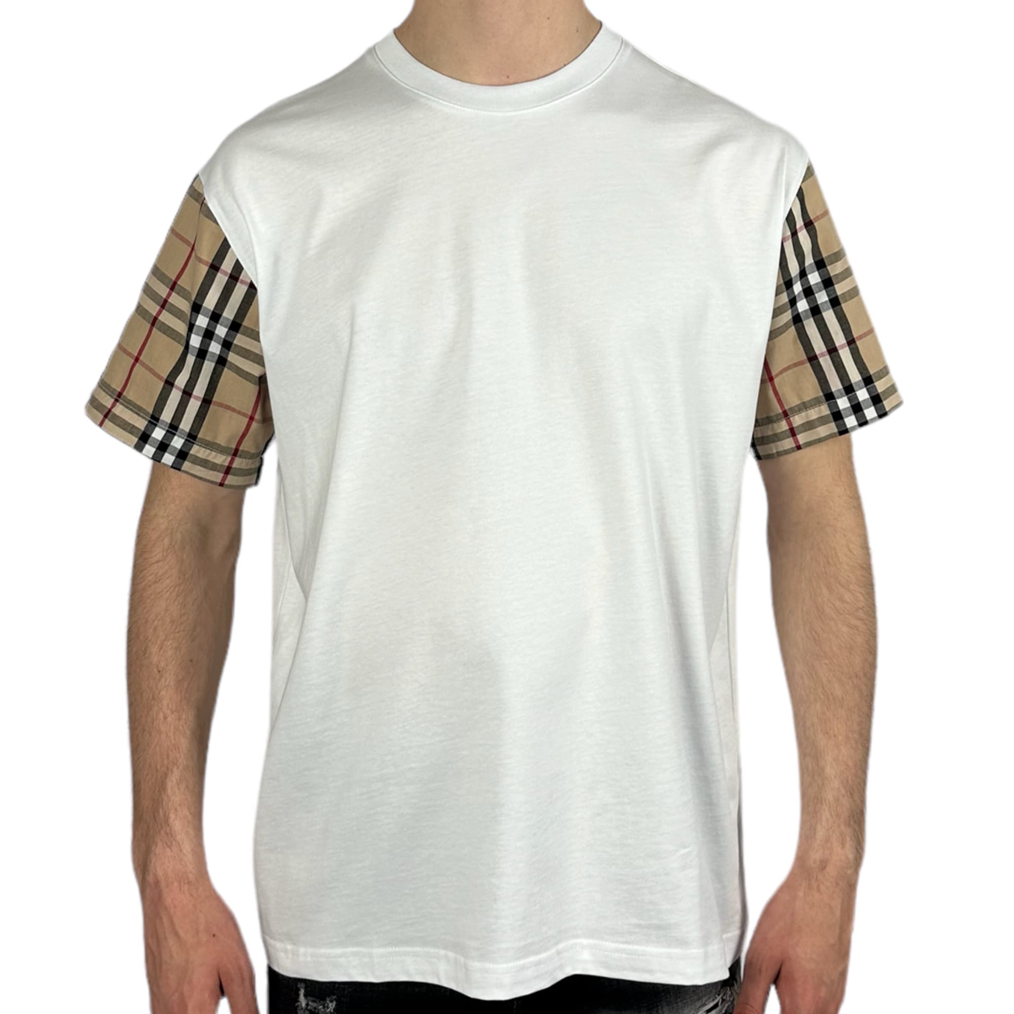 Burberry T-shirt Sleeve White