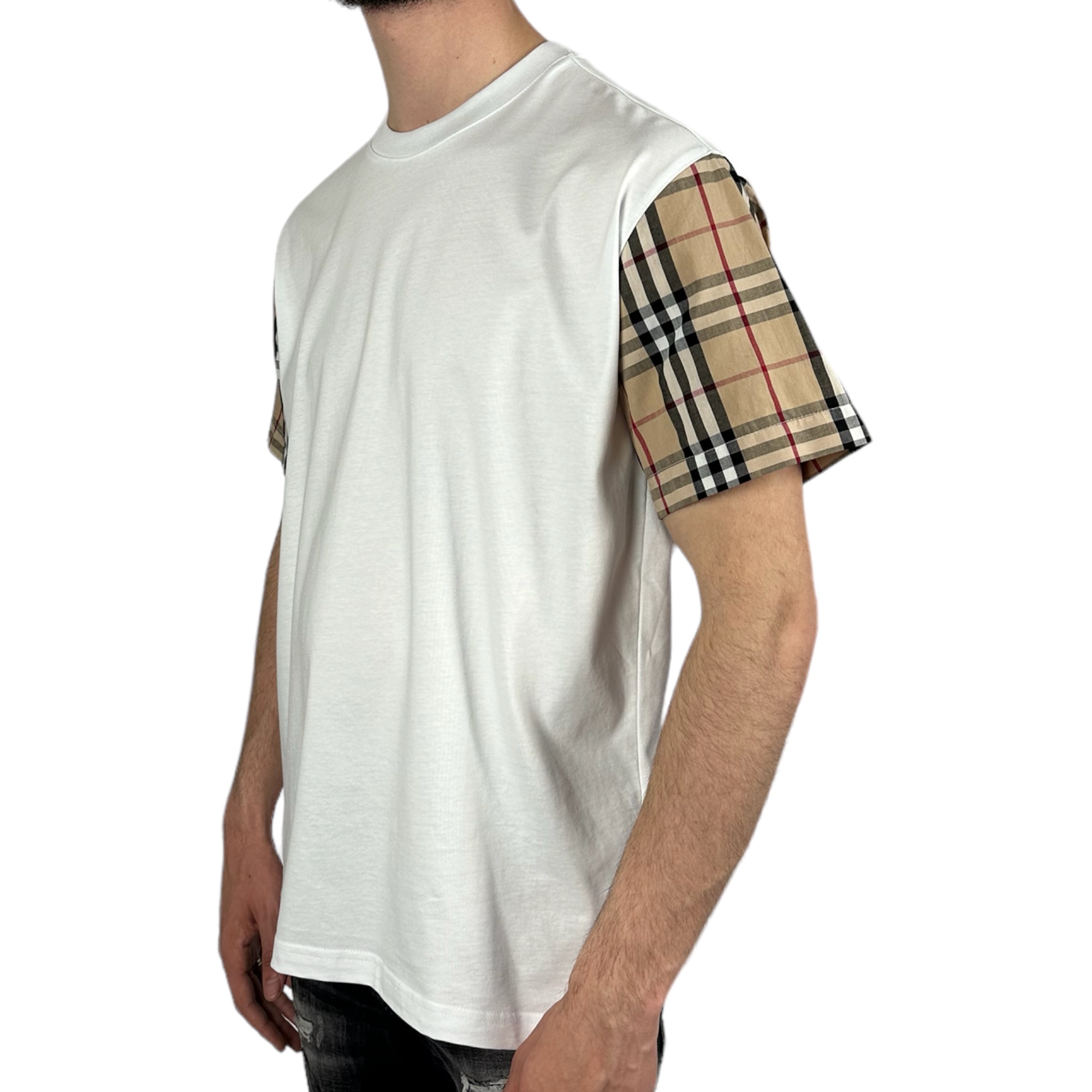 Burberry T-shirt Sleeve White - Image 2