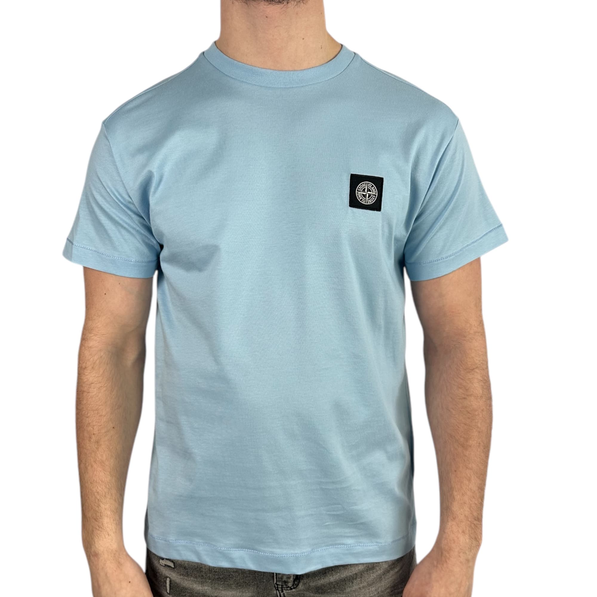 Stone Island T-shirt Classic Ciel Blue