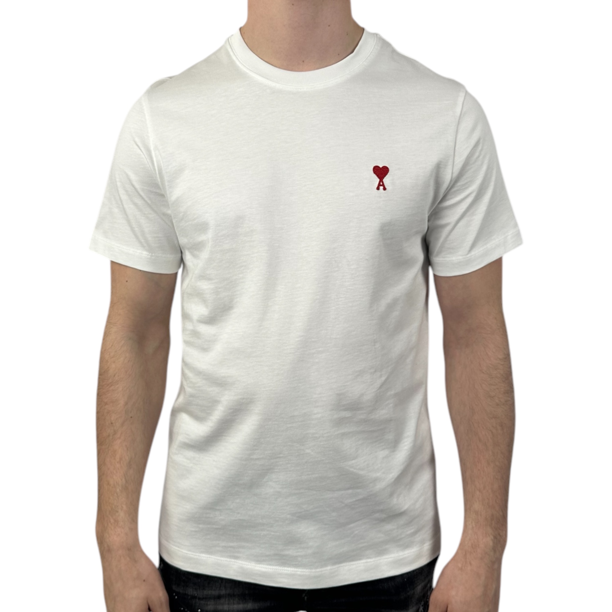 Ami Paris T-shirt De Coef White - Image 1