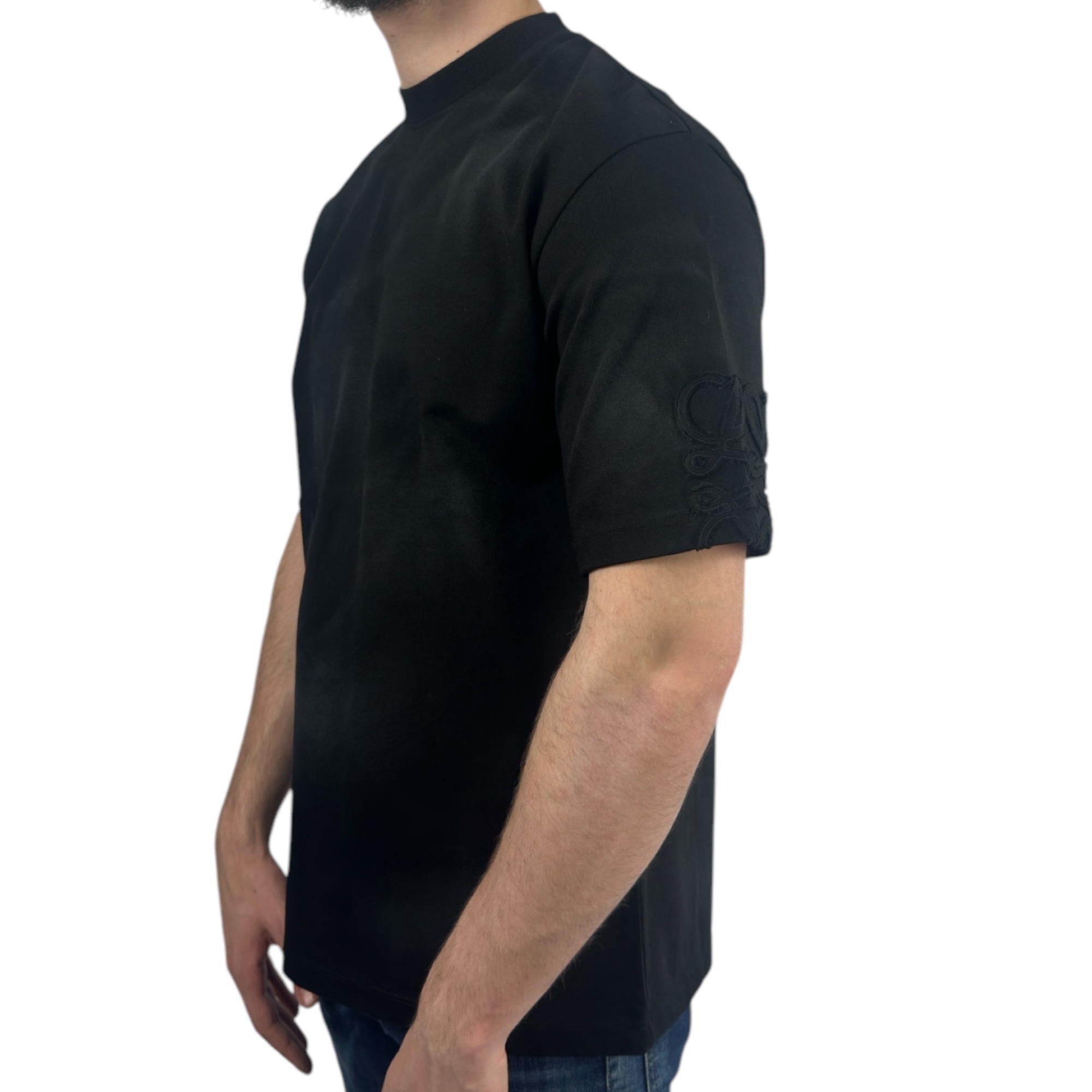Loewe T-shirt Arm Logo Black - Image 2