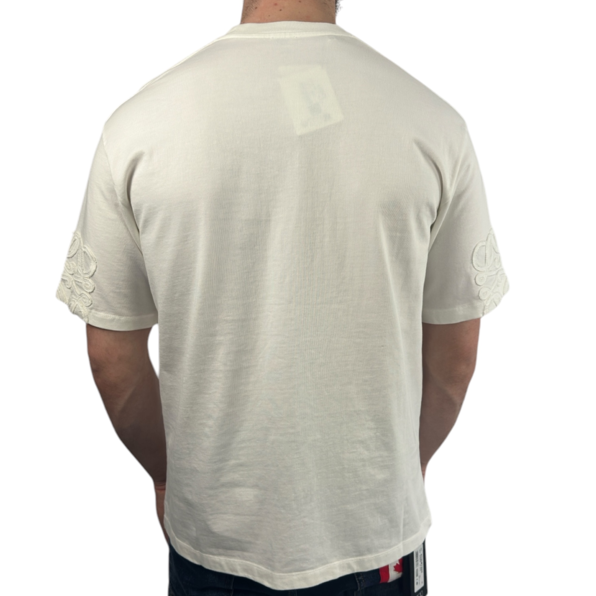 Loewe T-shirt Arm Logo White - Image 3
