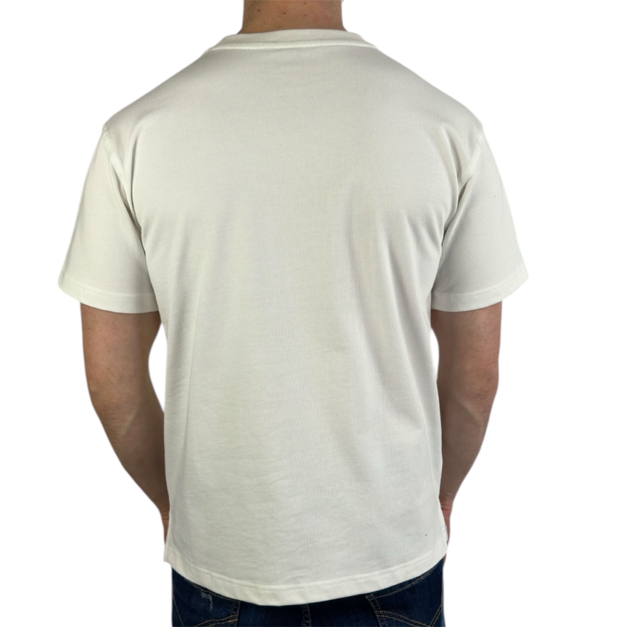 Hermes T-shirt Logo Print White - Image 3