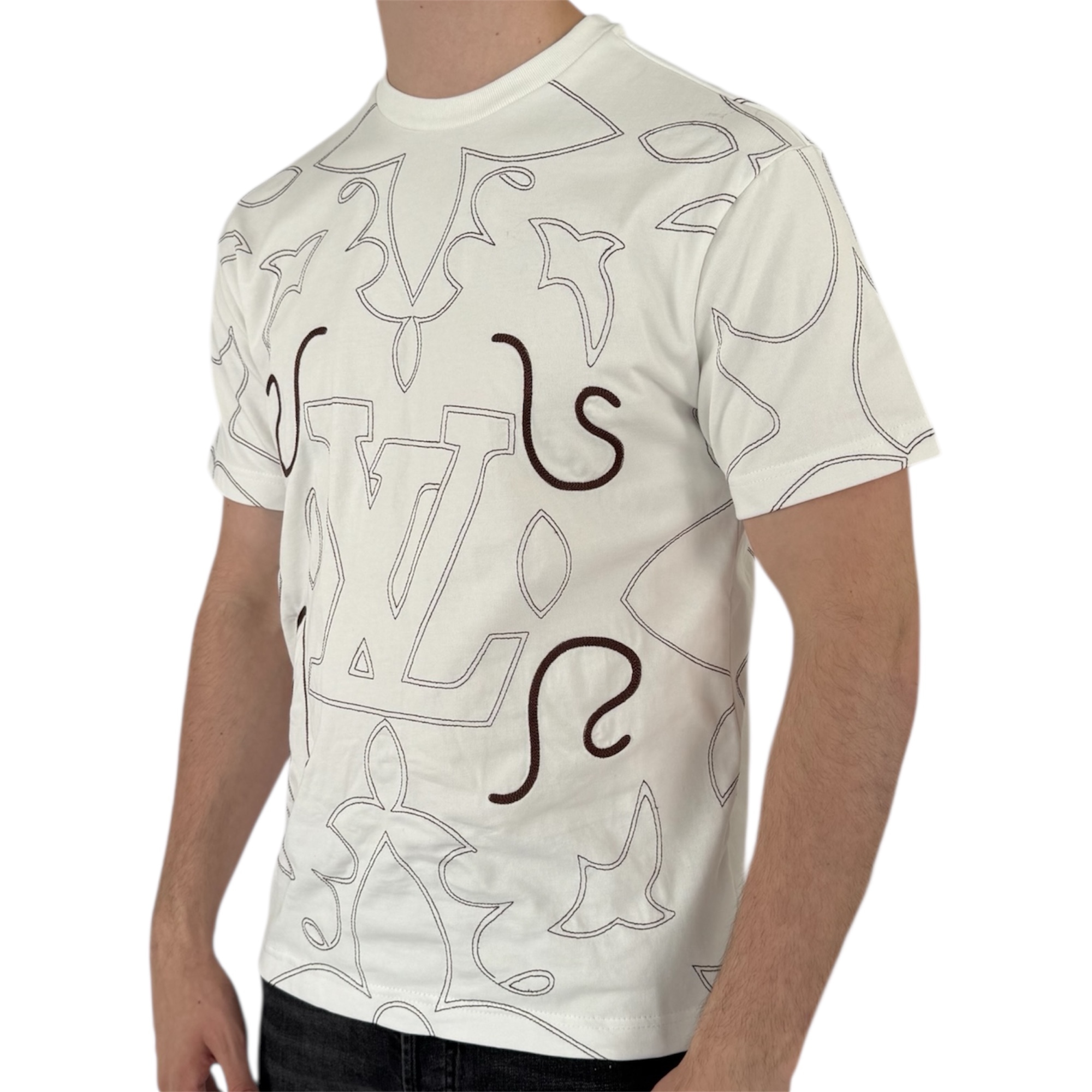 Louis Vuitton T-shirt Embroidered - Image 2