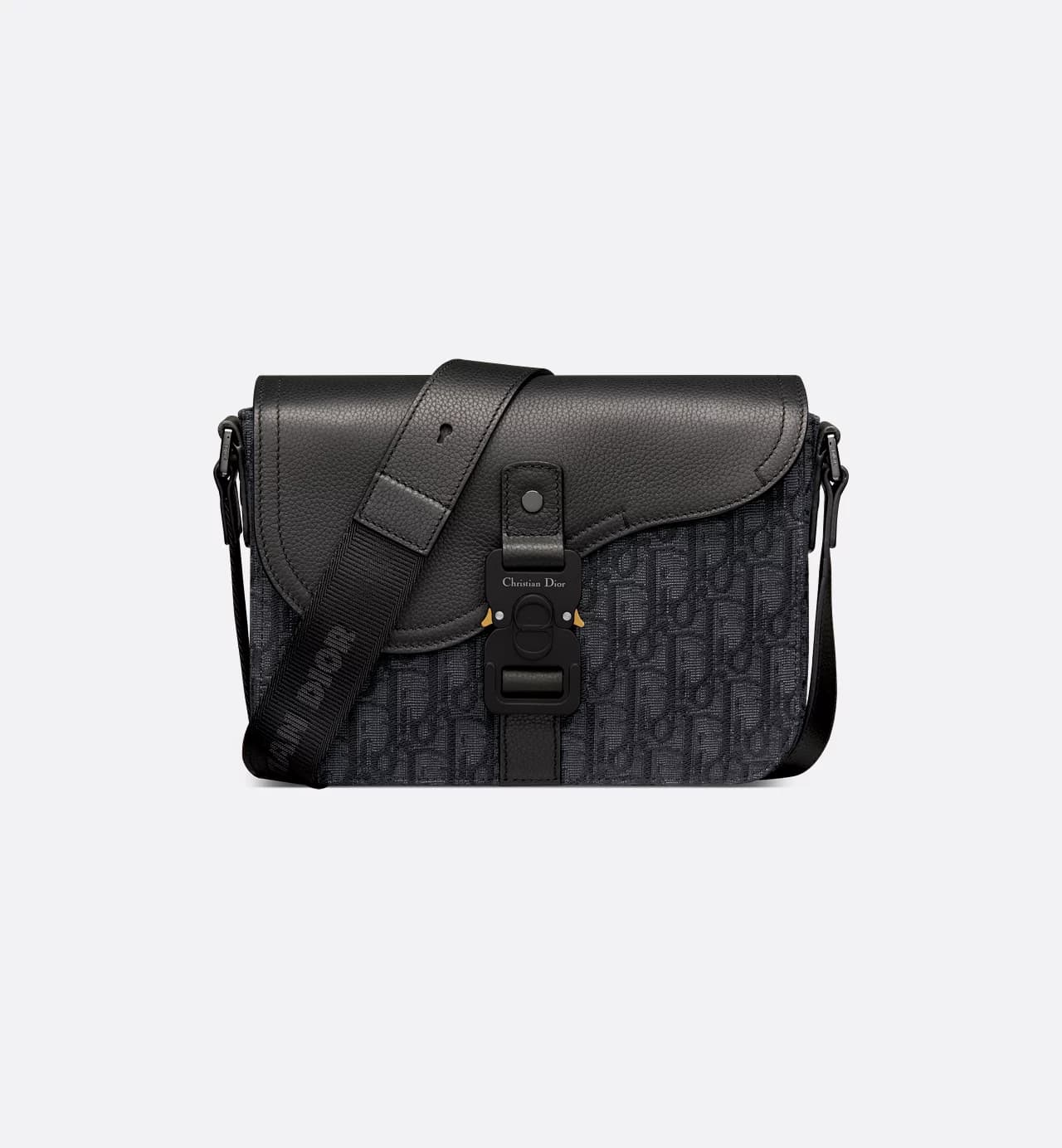 Dior Saddle Messenger Bag Black