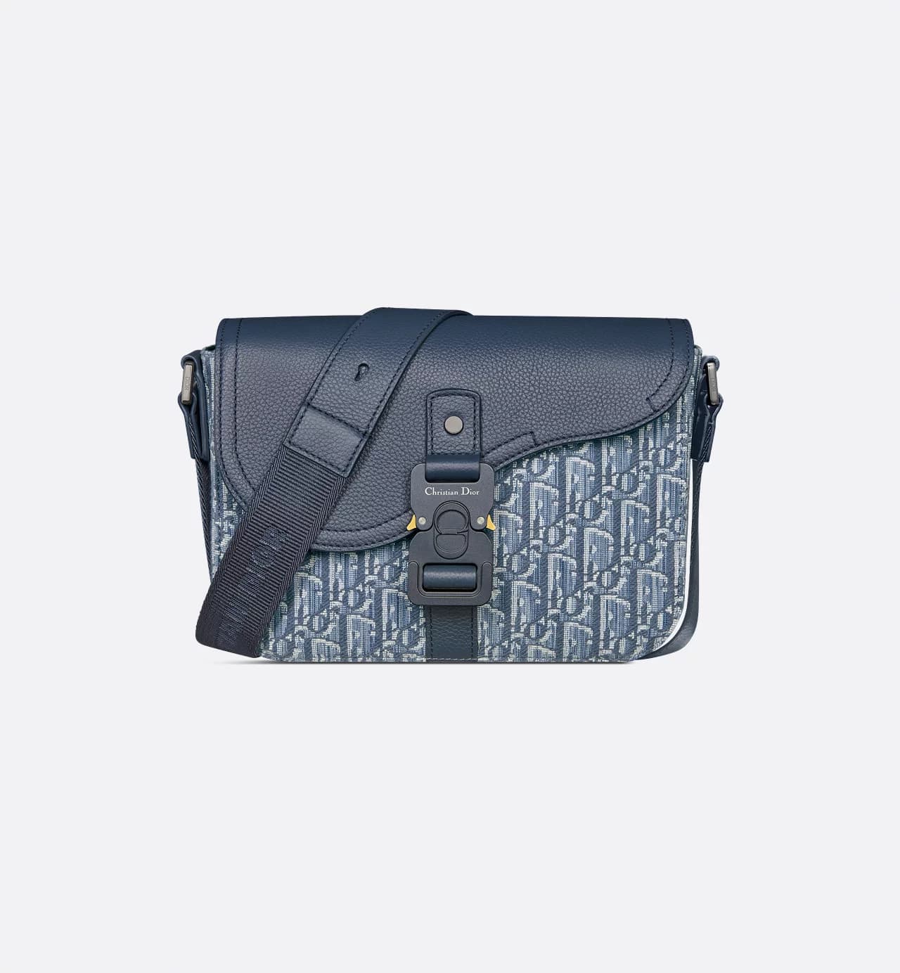 Dior Saddle Messenger Bag Light Blue